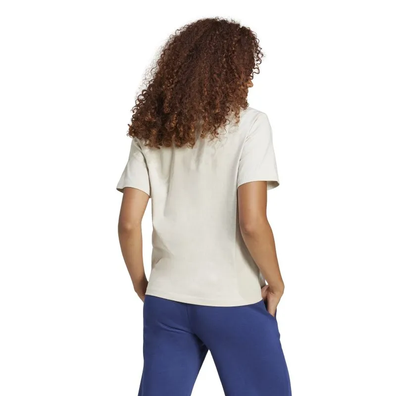 Adidas Womens Essentials Small Logo Cotton Tee