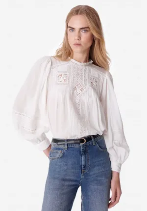 Blouse Calin 2hva27-v09702 Blanc