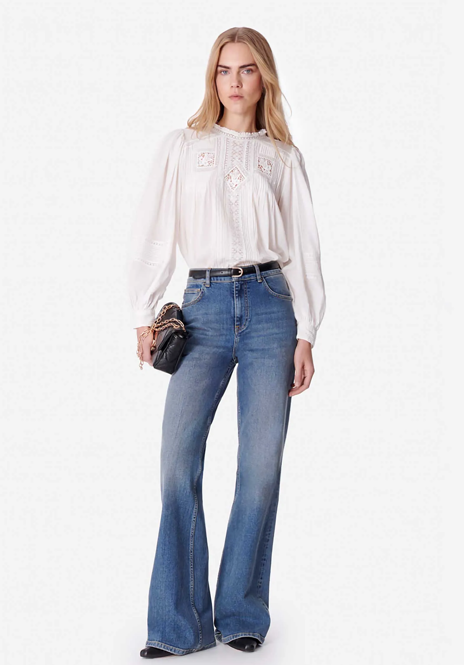 Blouse Calin 2hva27-v09702 Blanc