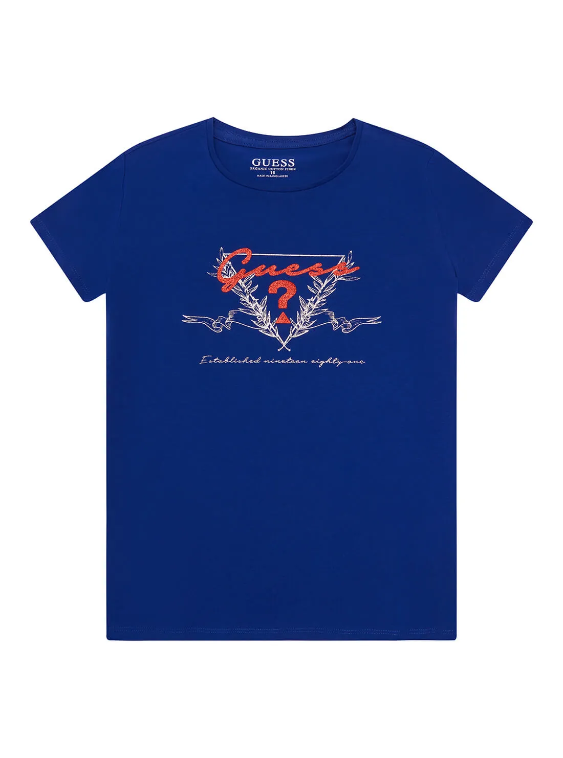 Blue Olive Branch Logo T-Shirt (7-16)