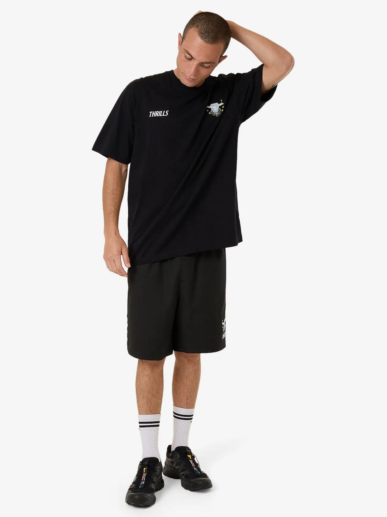 Centennial Oversize Fit Tee - Black