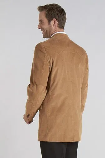 Cripple Creek Mens Lubbock Corduroy Camel 100% Cotton Sport Coat