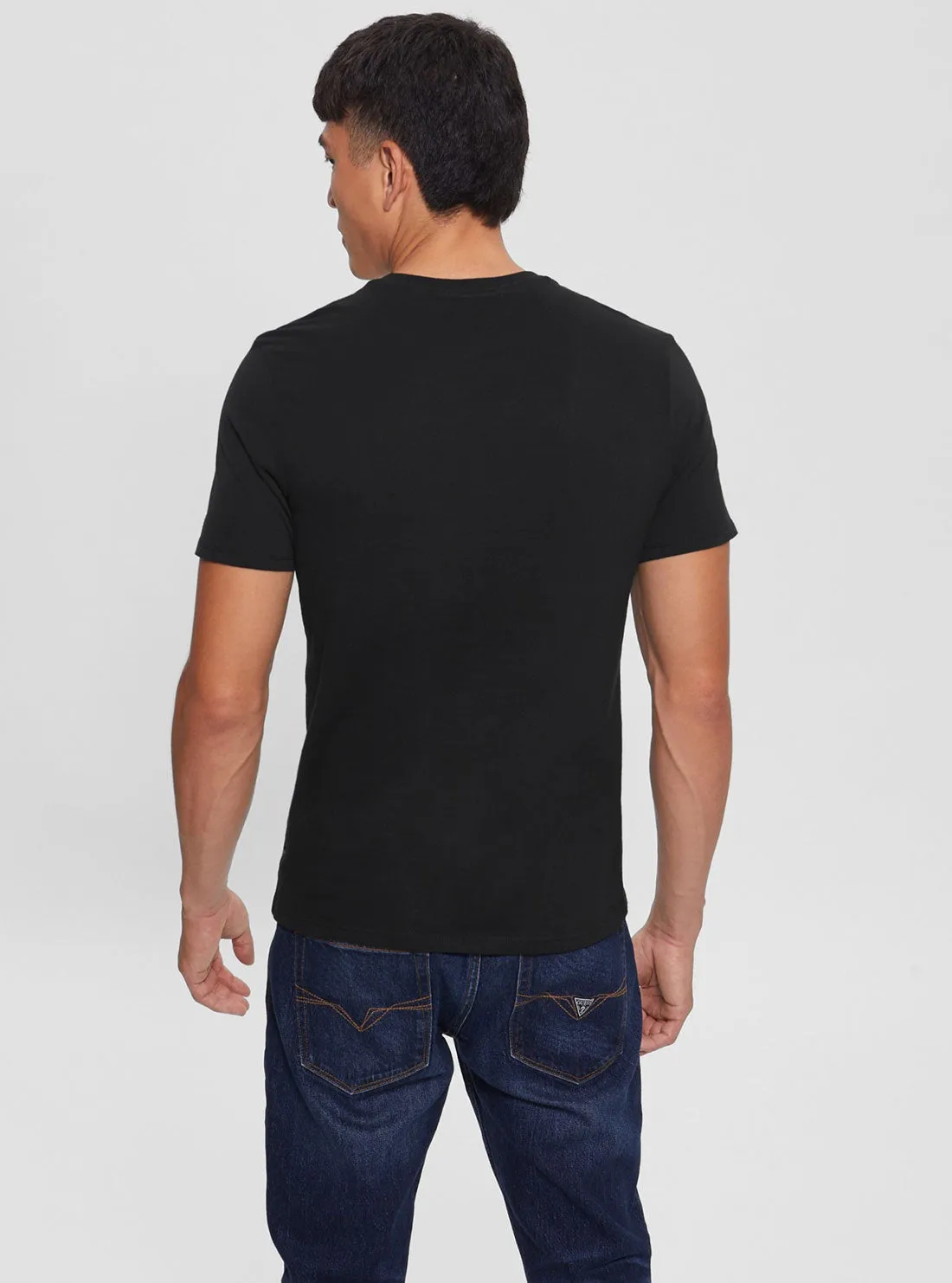Eco Black Gold Paisley T-Shirt
