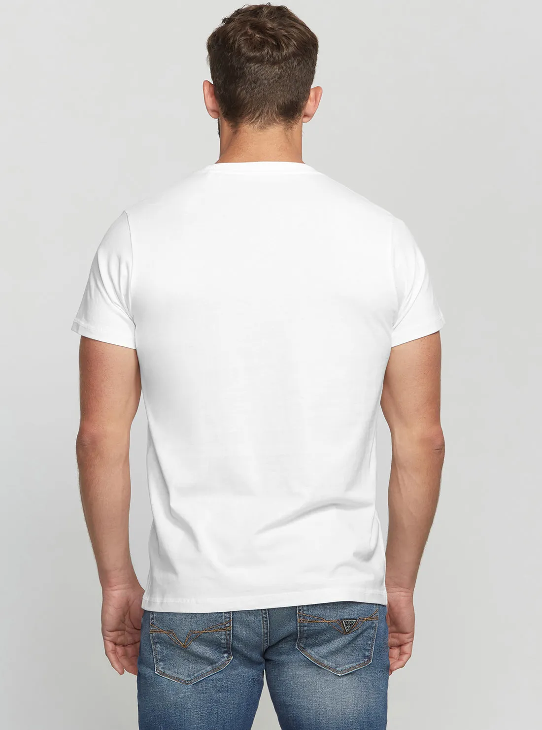 Eco White Gad Logo T-Shirt