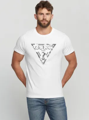 Eco White Gad Logo T-Shirt