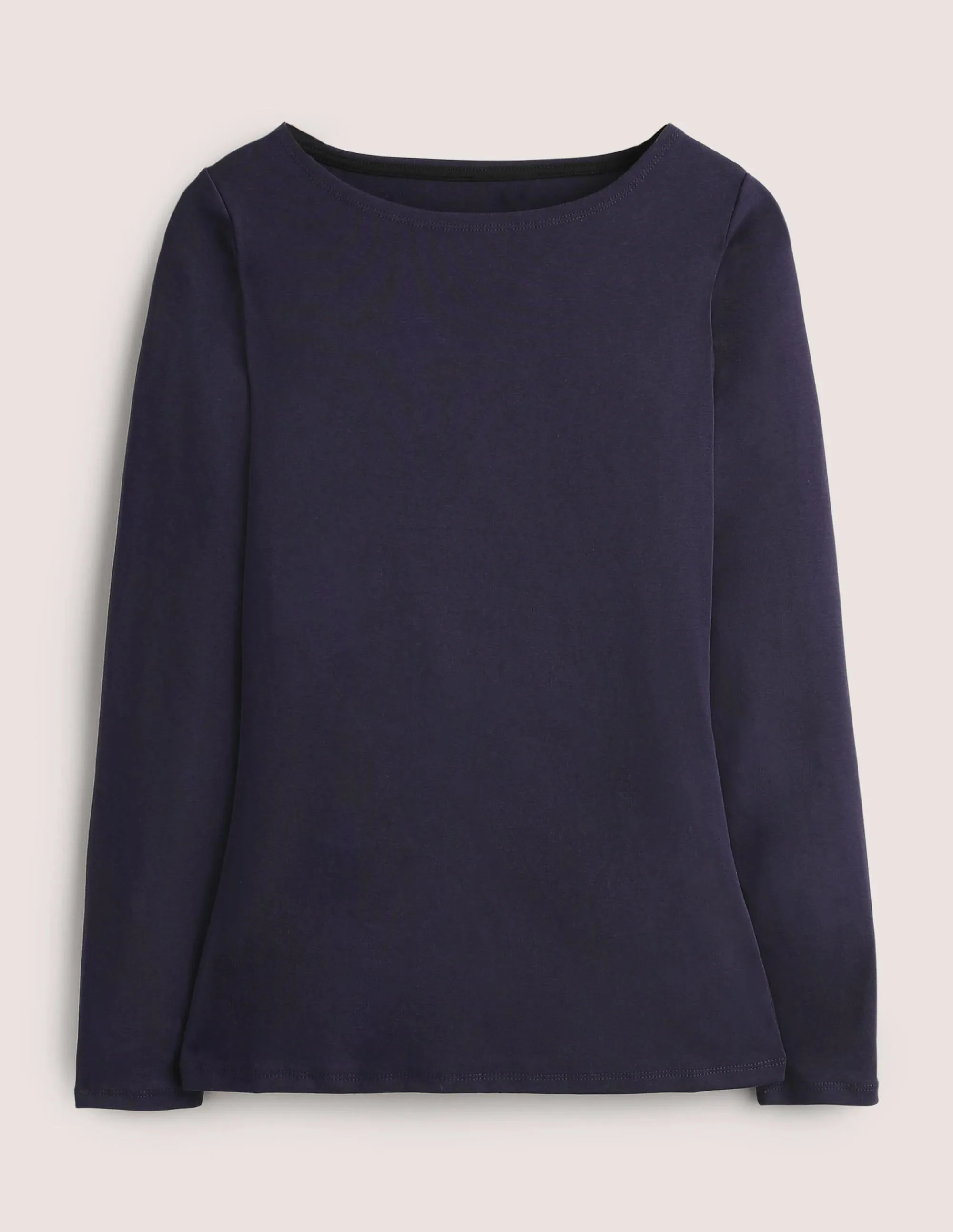 Essential Boatneck Top-Navy