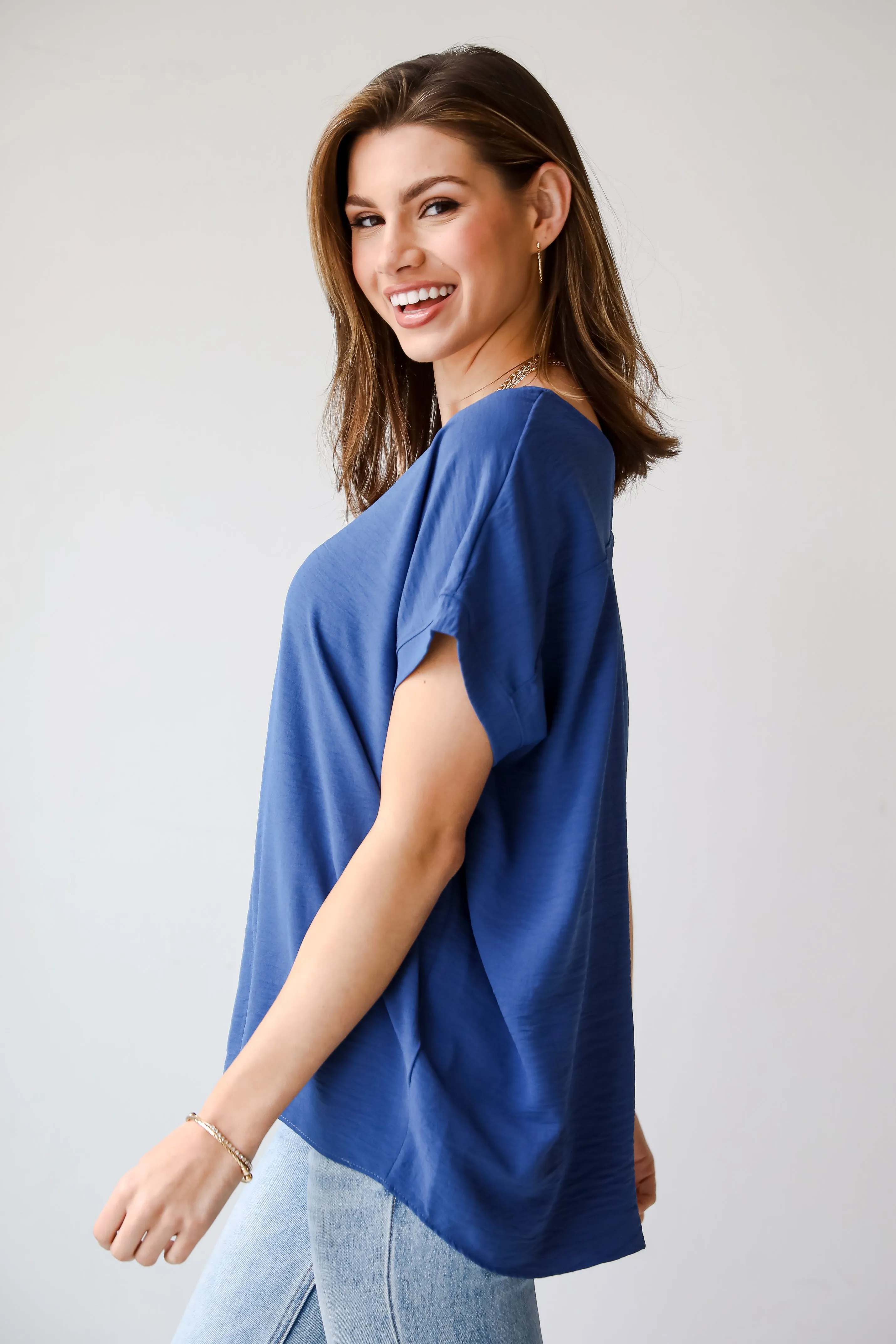 FINAL SALE - Appealing Passion Oversized Blouse - DU DEAL
