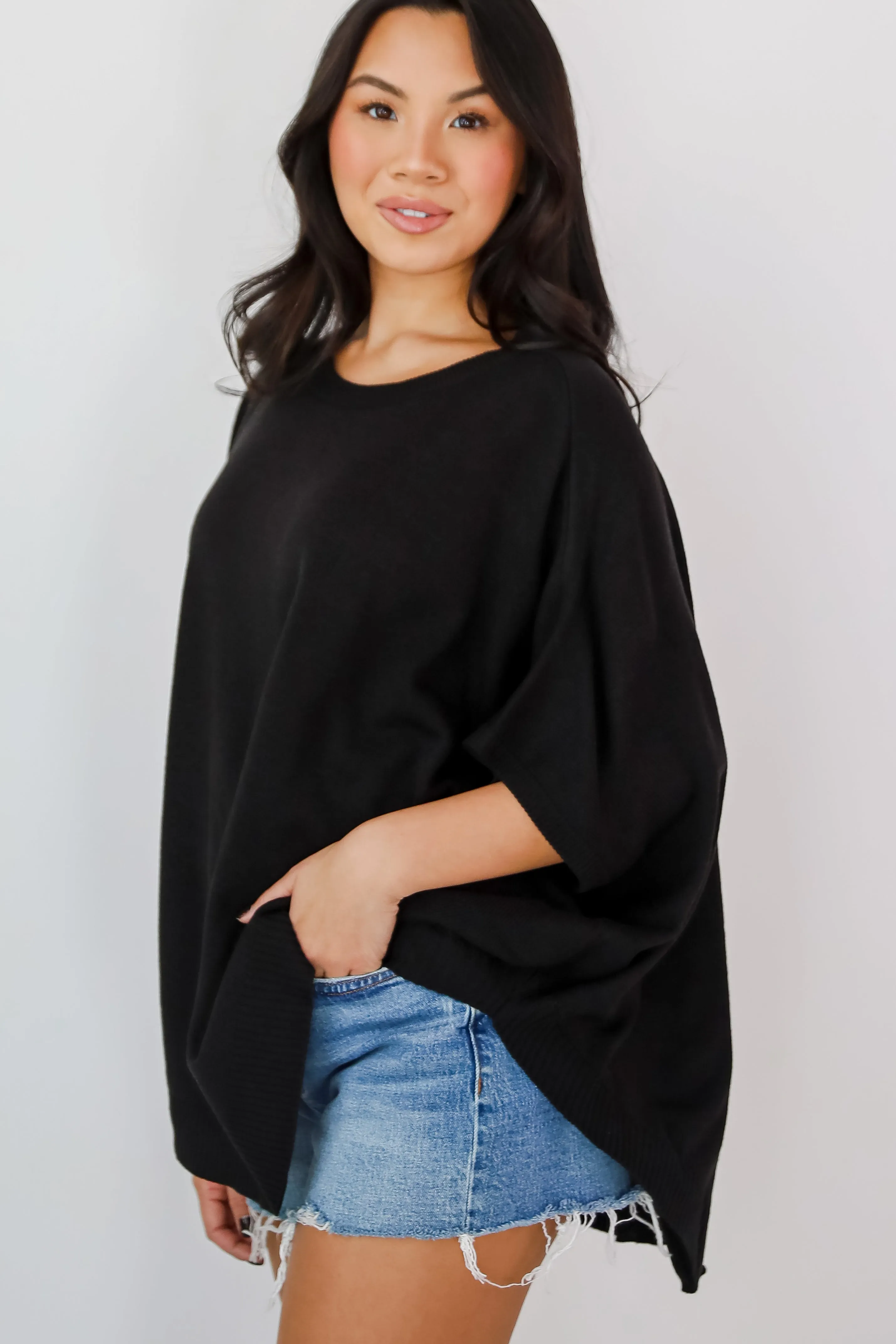 FINAL SALE - Chicly Cozy Sweater Top