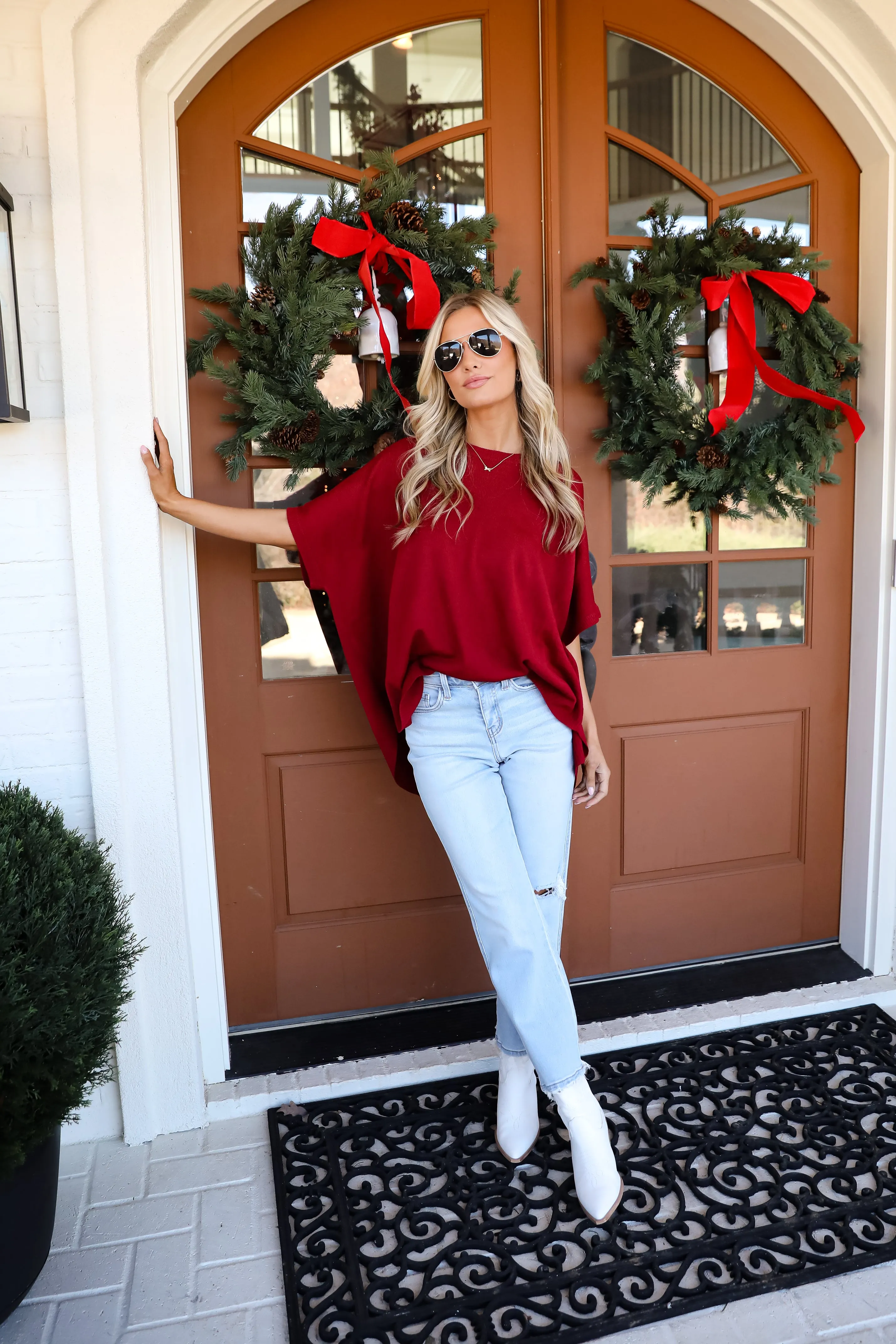 FINAL SALE - Chicly Cozy Sweater Top