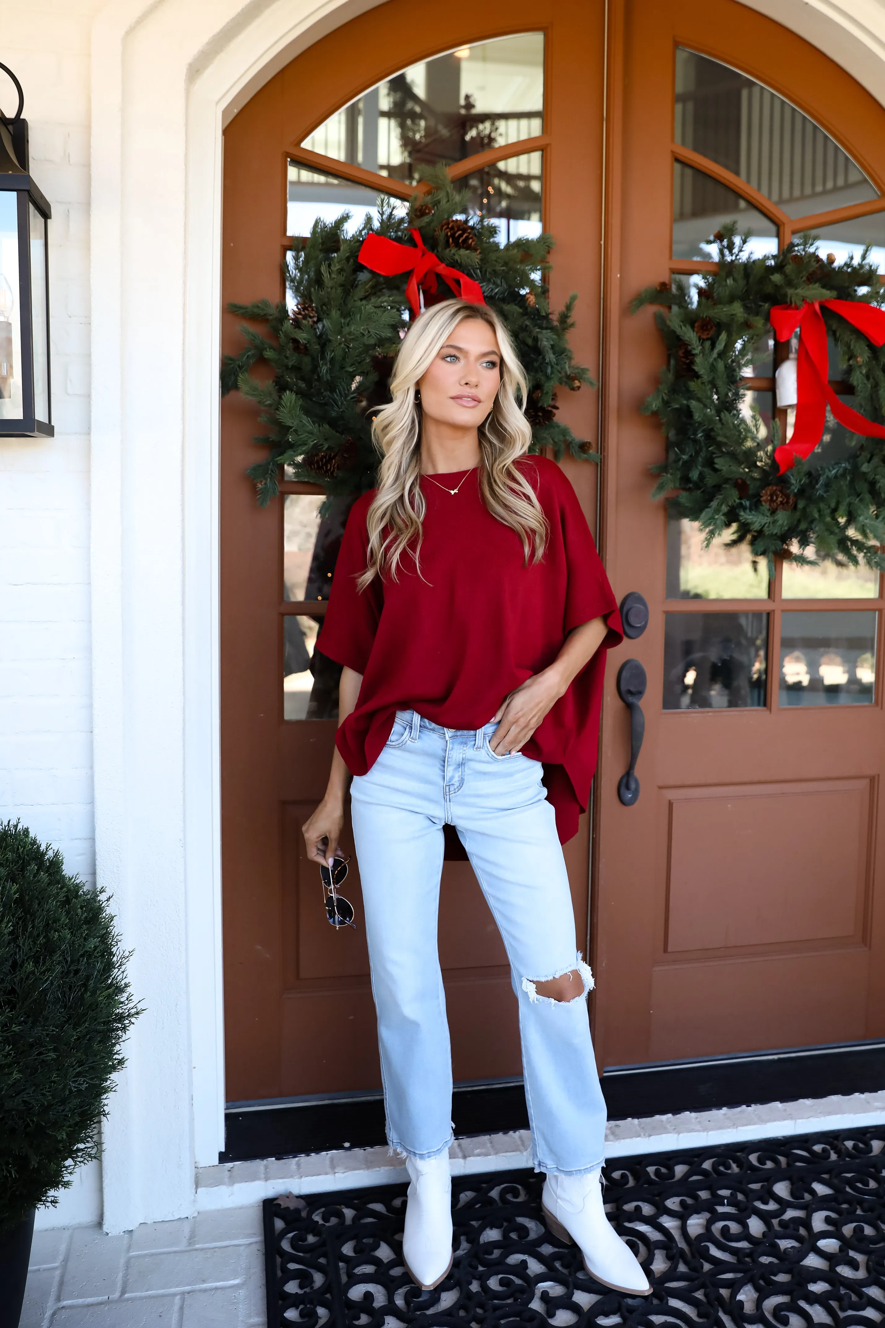 FINAL SALE - Chicly Cozy Sweater Top
