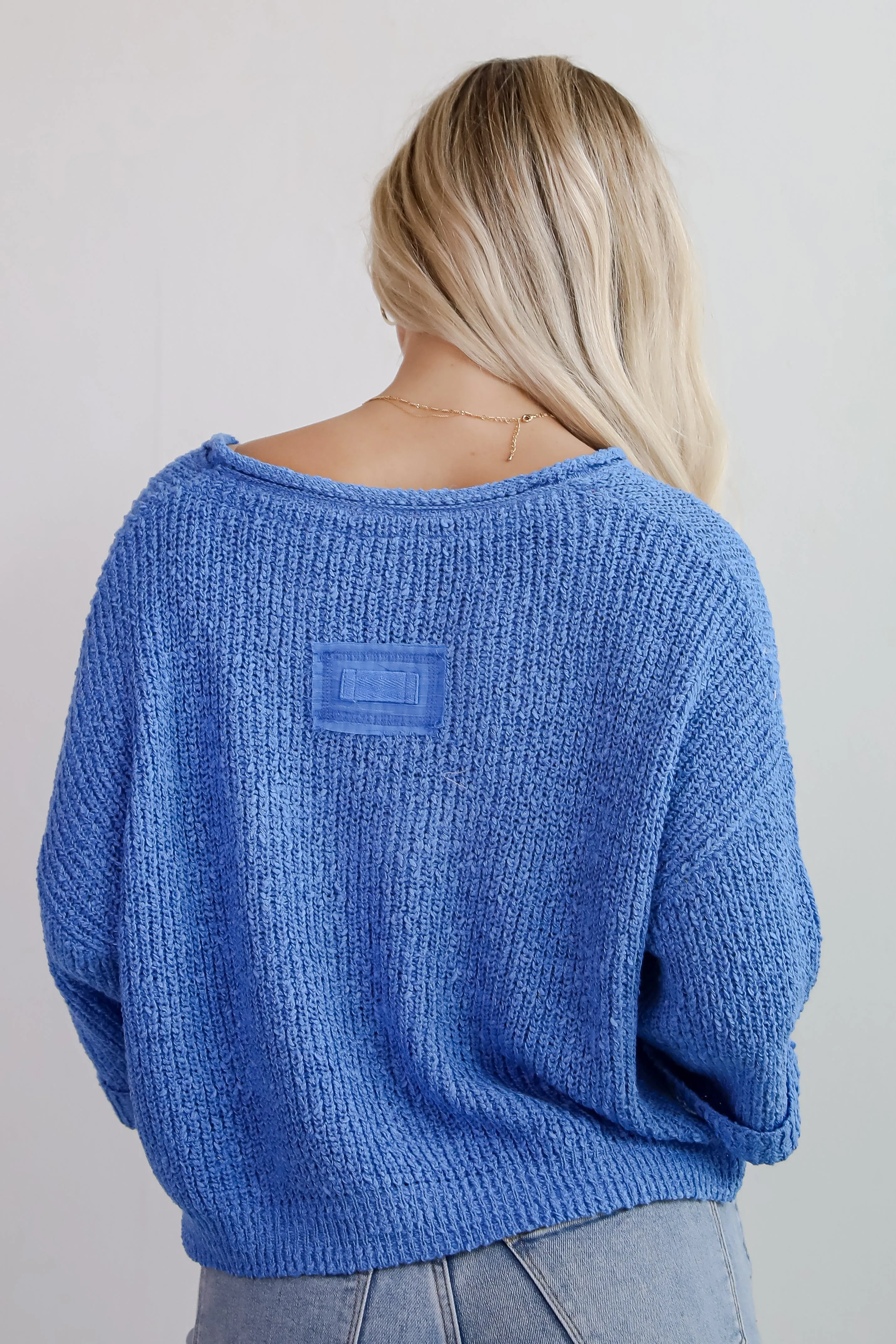 FINAL SALE - Cozy All Over Lightweight Knit Sweater