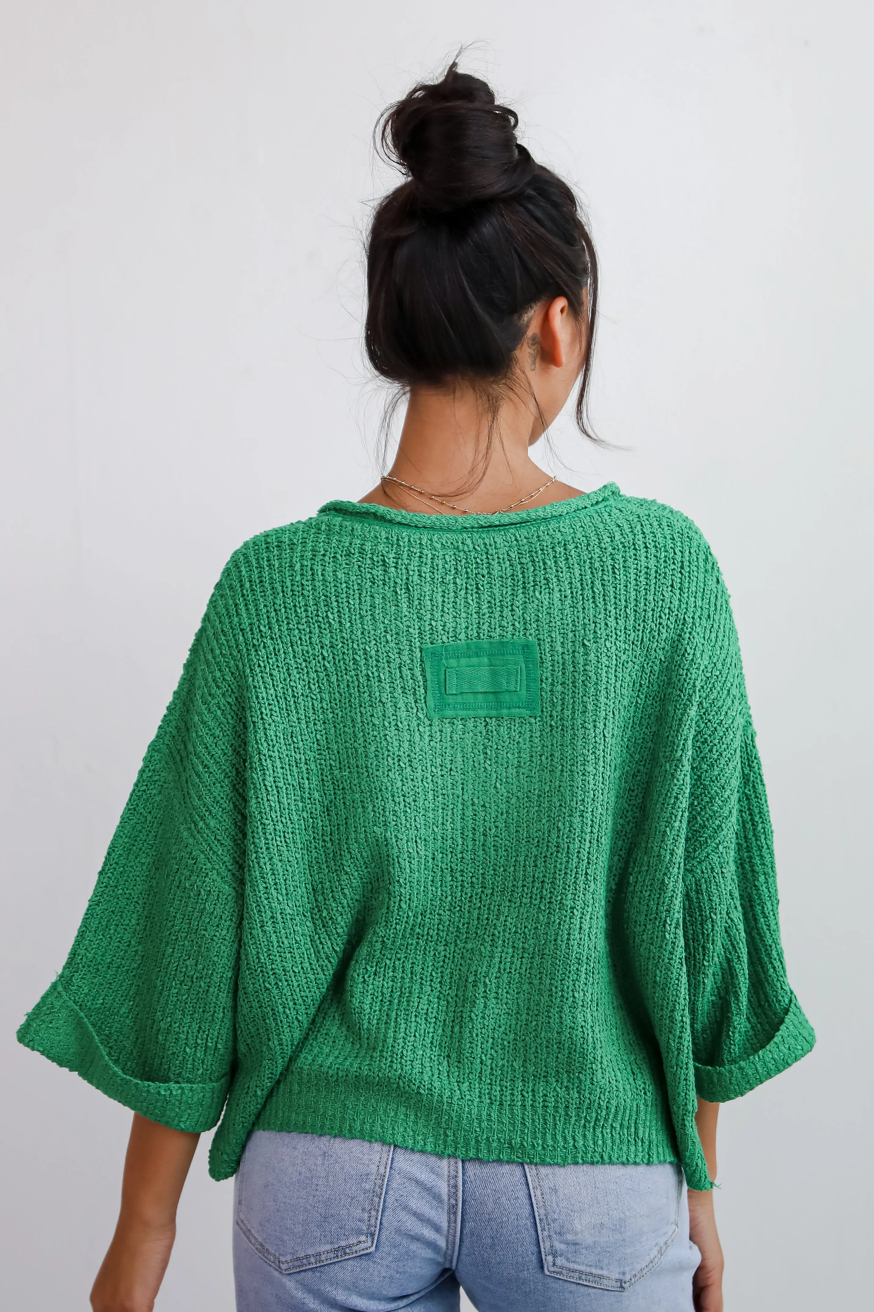 FINAL SALE - Cozy All Over Lightweight Knit Sweater