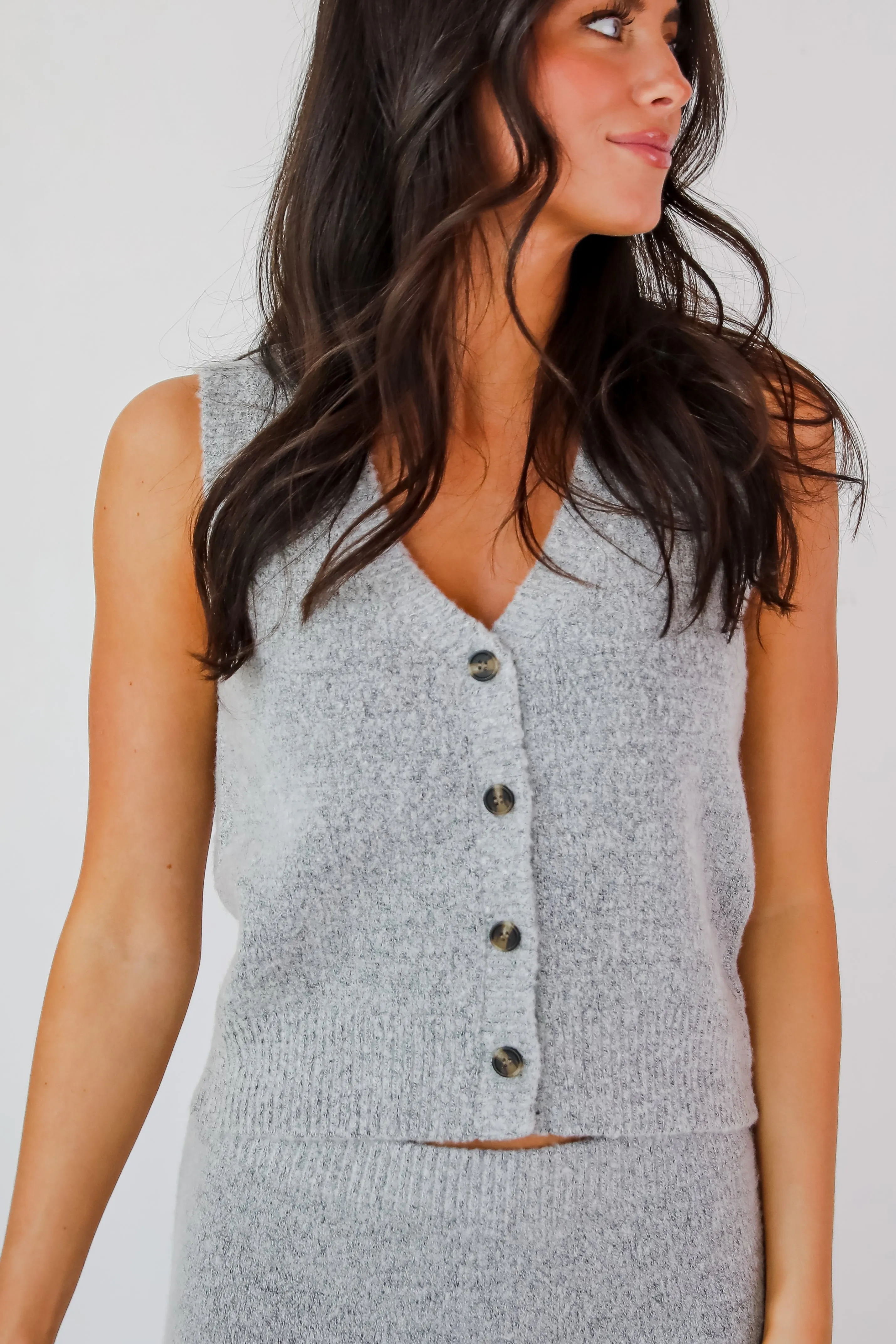 FINAL SALE - Cozy Choice Sweater Vest - DOORBUSTER