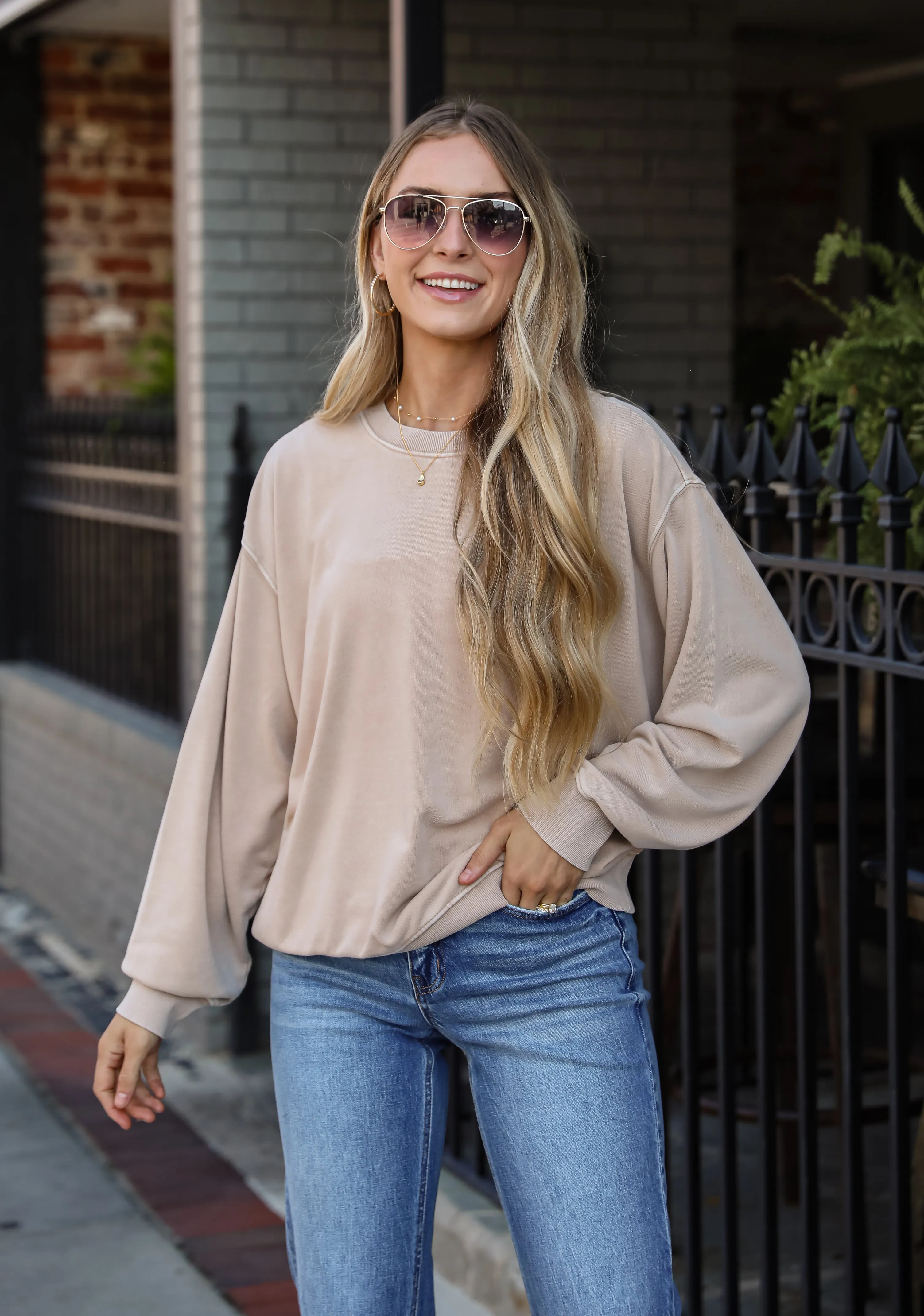 FINAL SALE - Dressed To Chill Pullover - DU DEAL