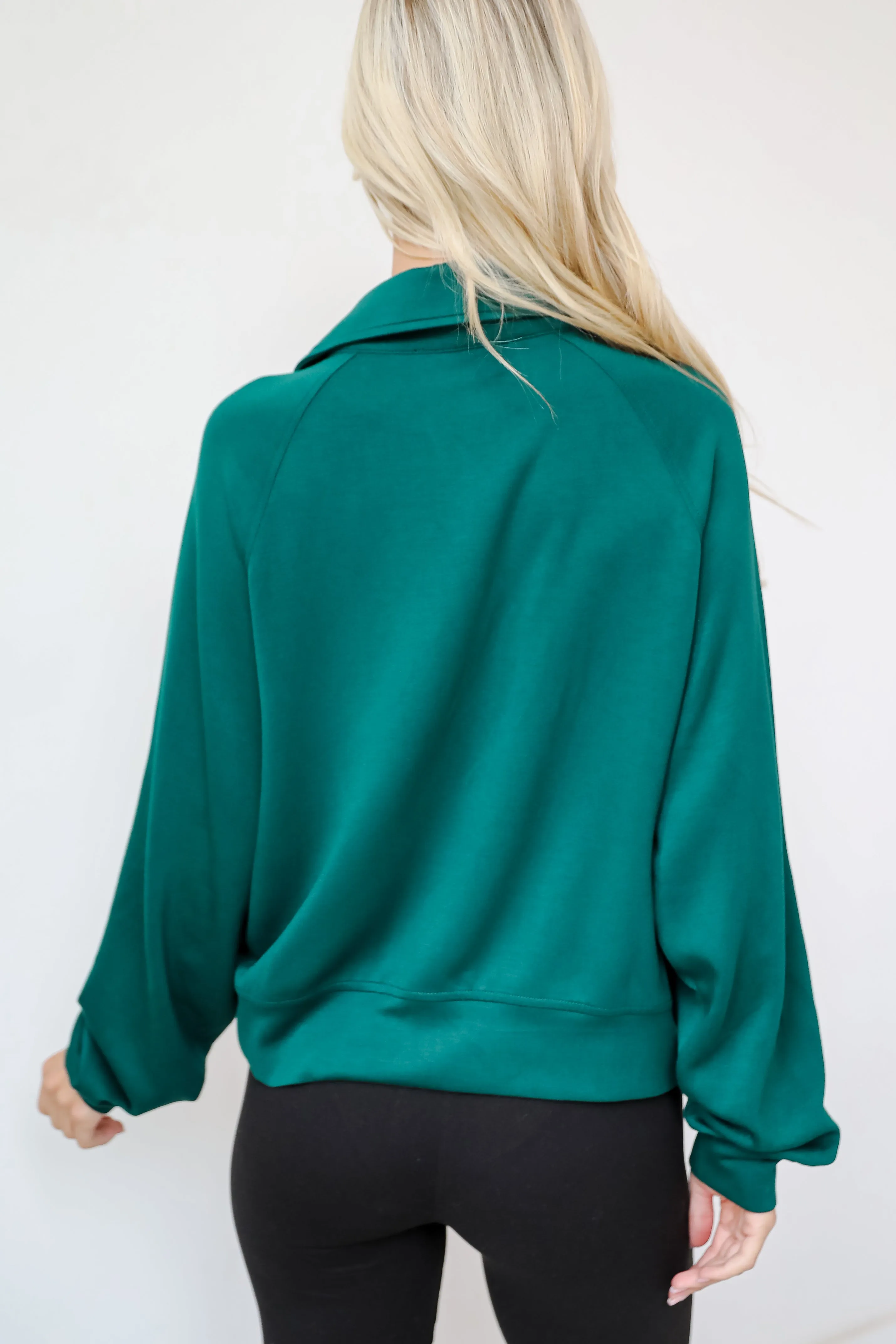 FINAL SALE - Essential Comfort Quarter Zip Pullover - DOORBUSTER