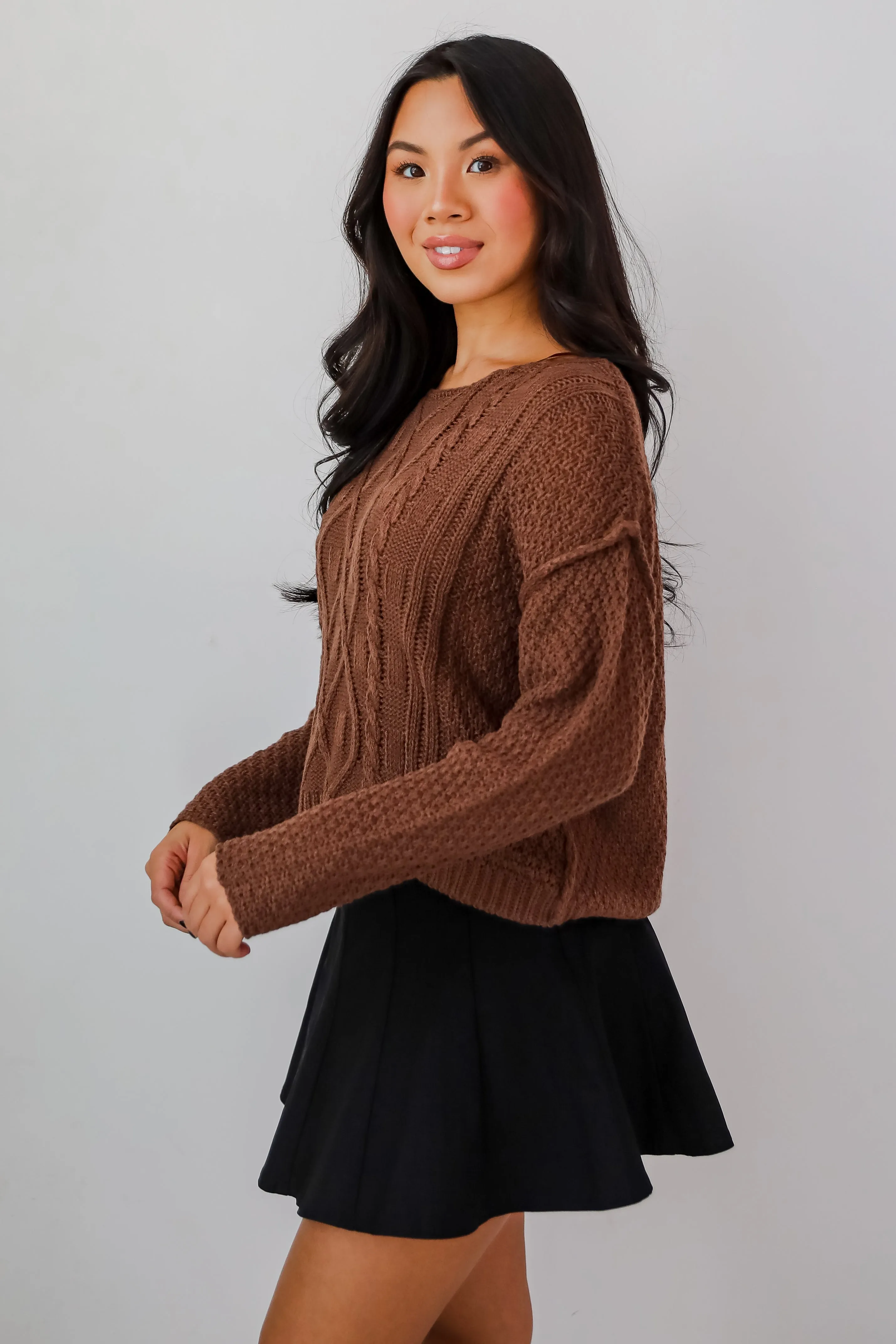 FINAL SALE - Exceptional Coziness Cable Knit Sweater