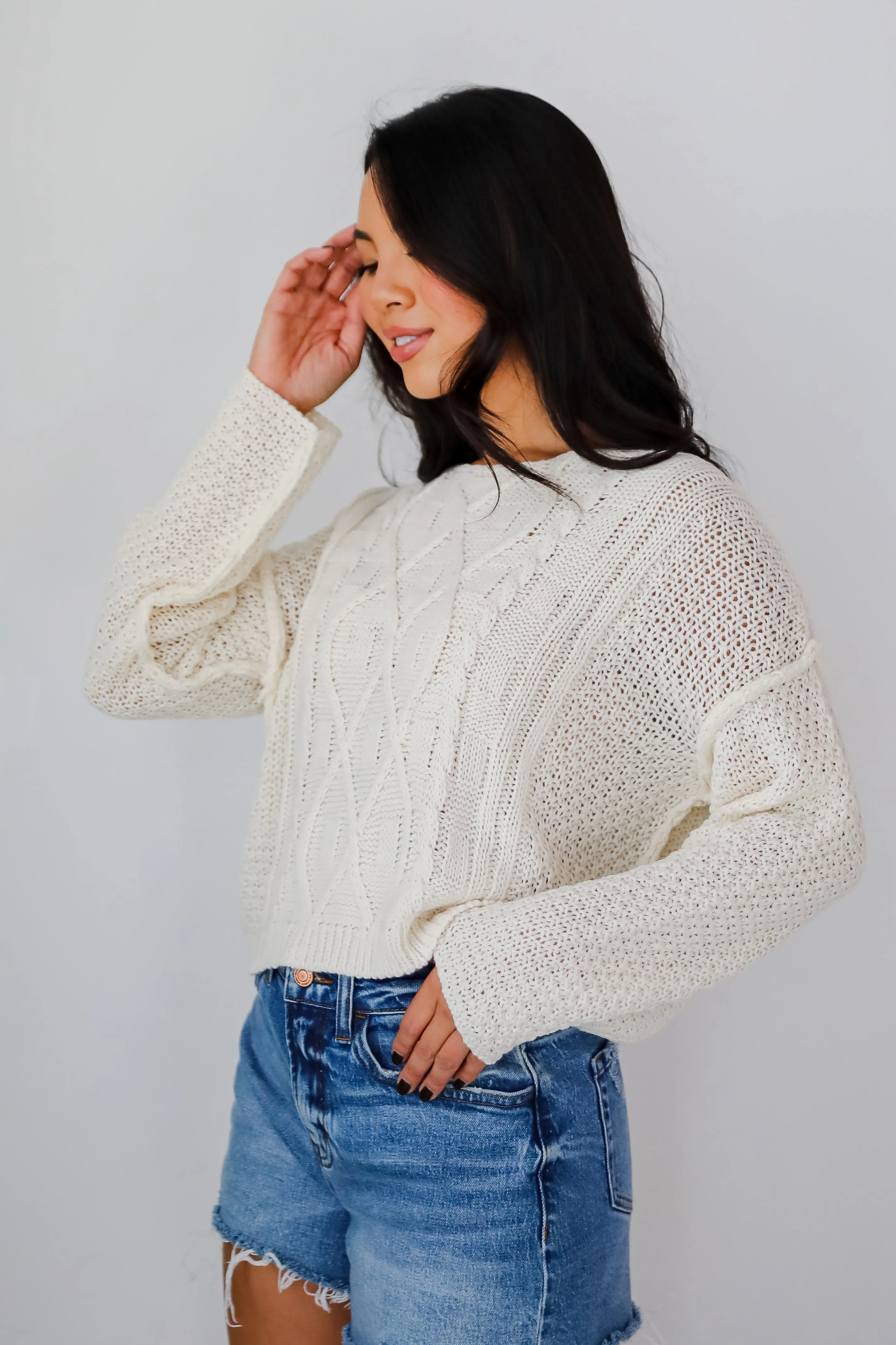 FINAL SALE - Exceptional Coziness Cable Knit Sweater