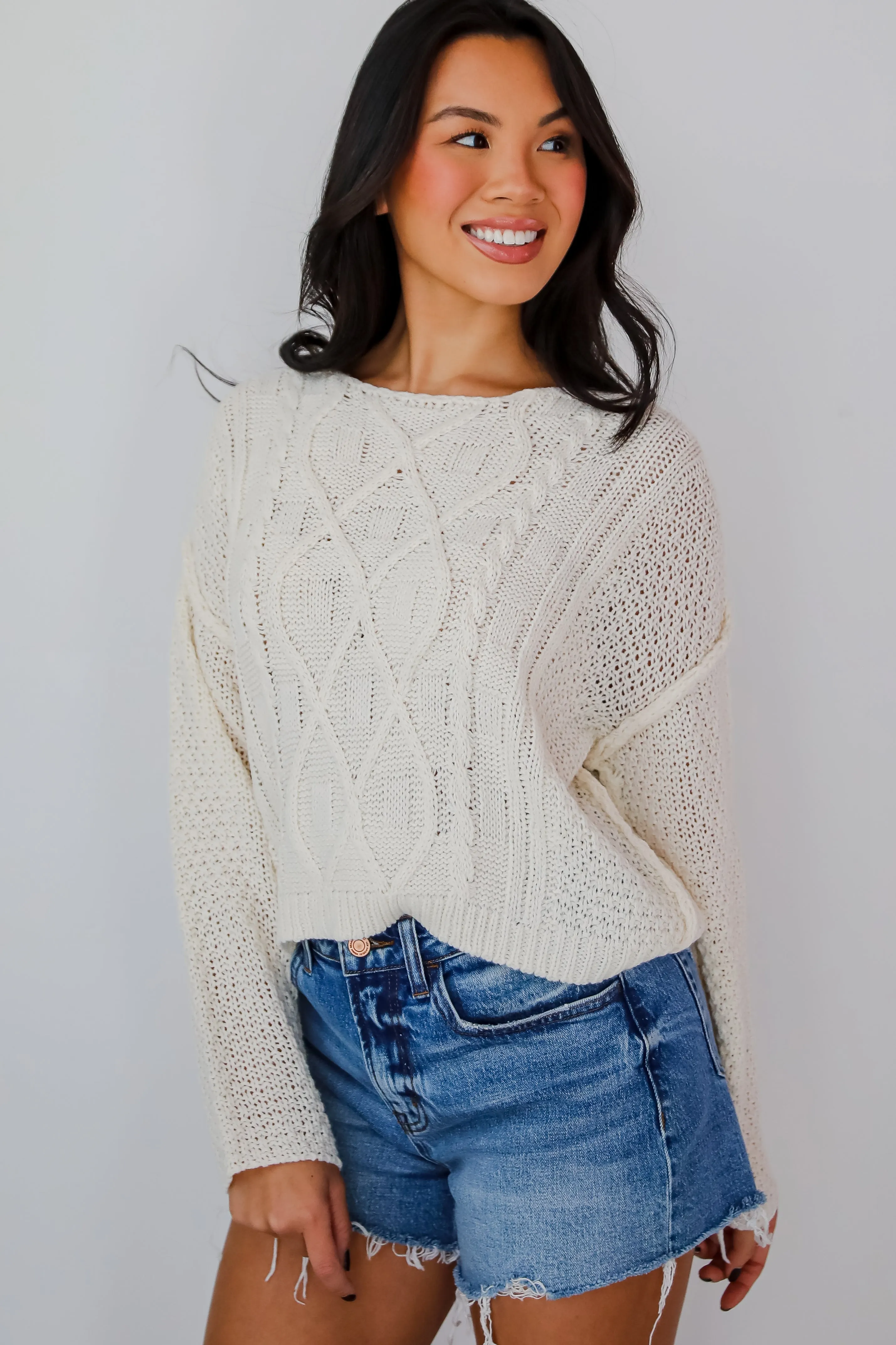 FINAL SALE - Exceptional Coziness Cable Knit Sweater