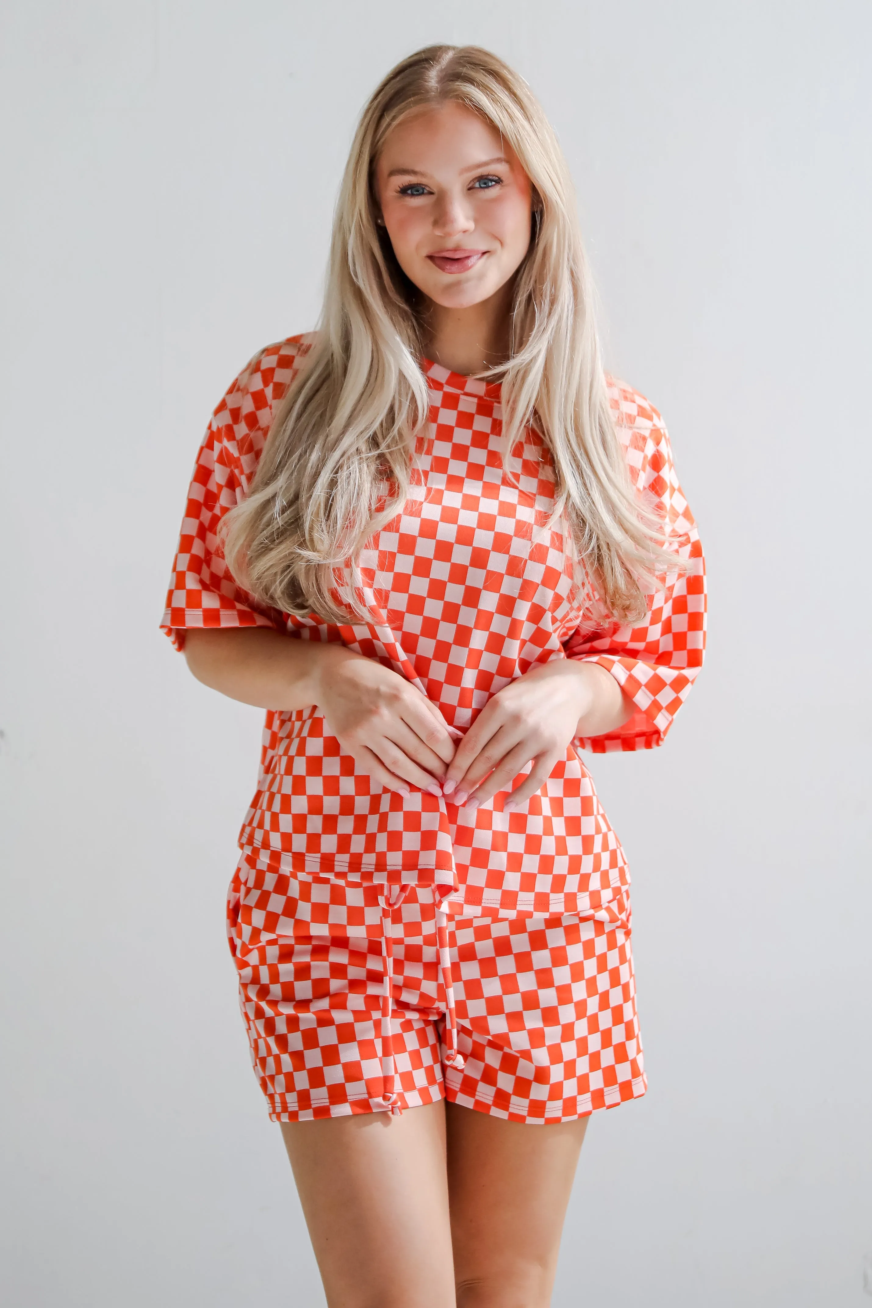 FINAL SALE - Give It All You've Got Checkered Top