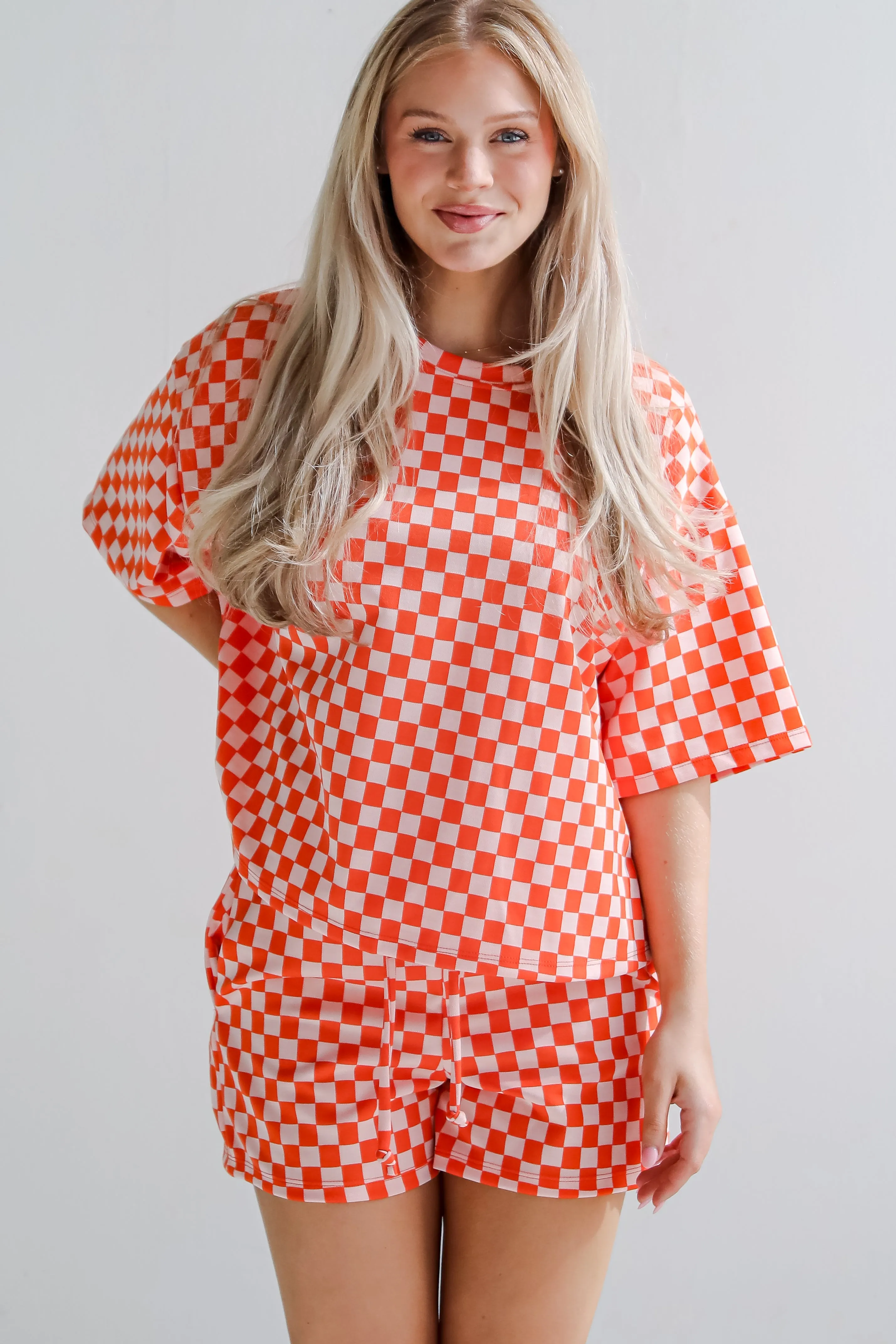 FINAL SALE - Give It All You've Got Checkered Top