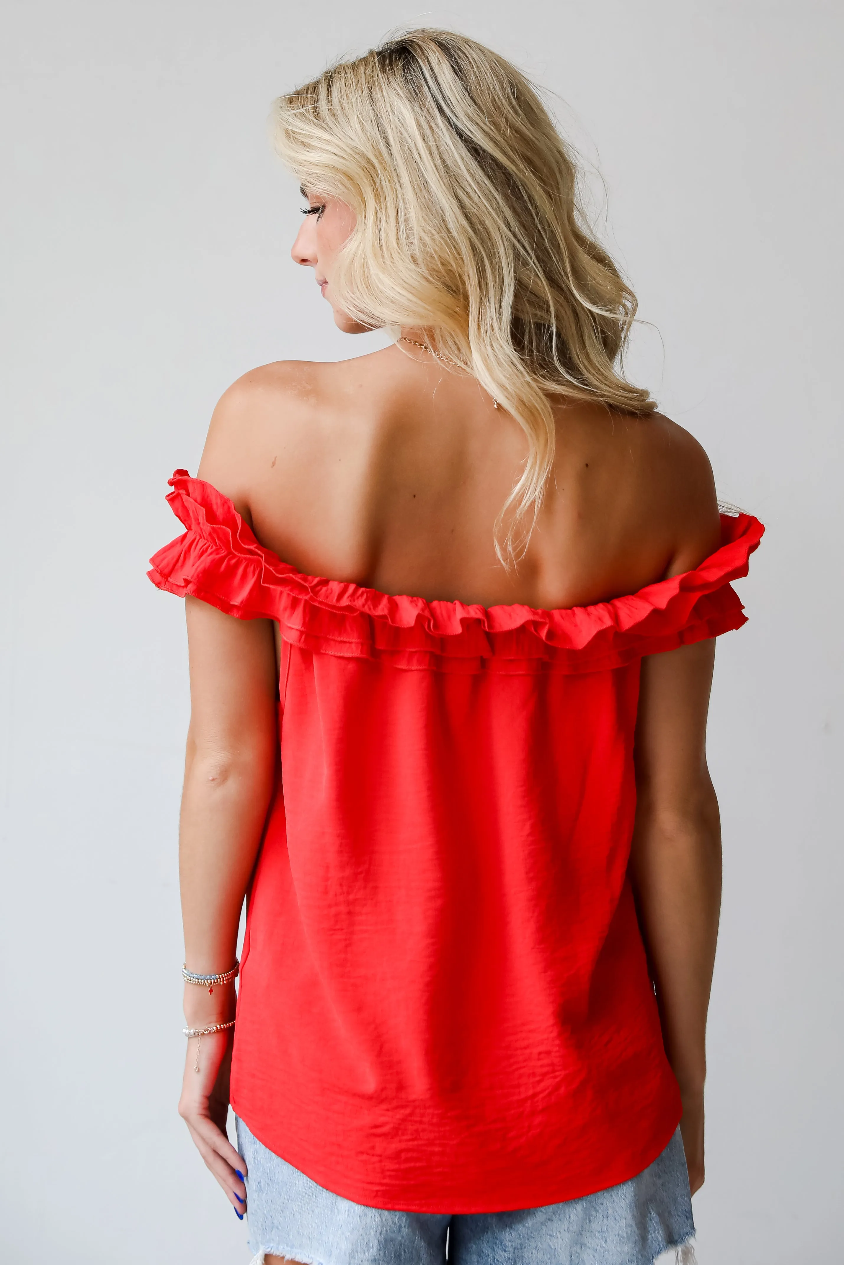 FINAL SALE - Iconic Bliss Ruffle Tank