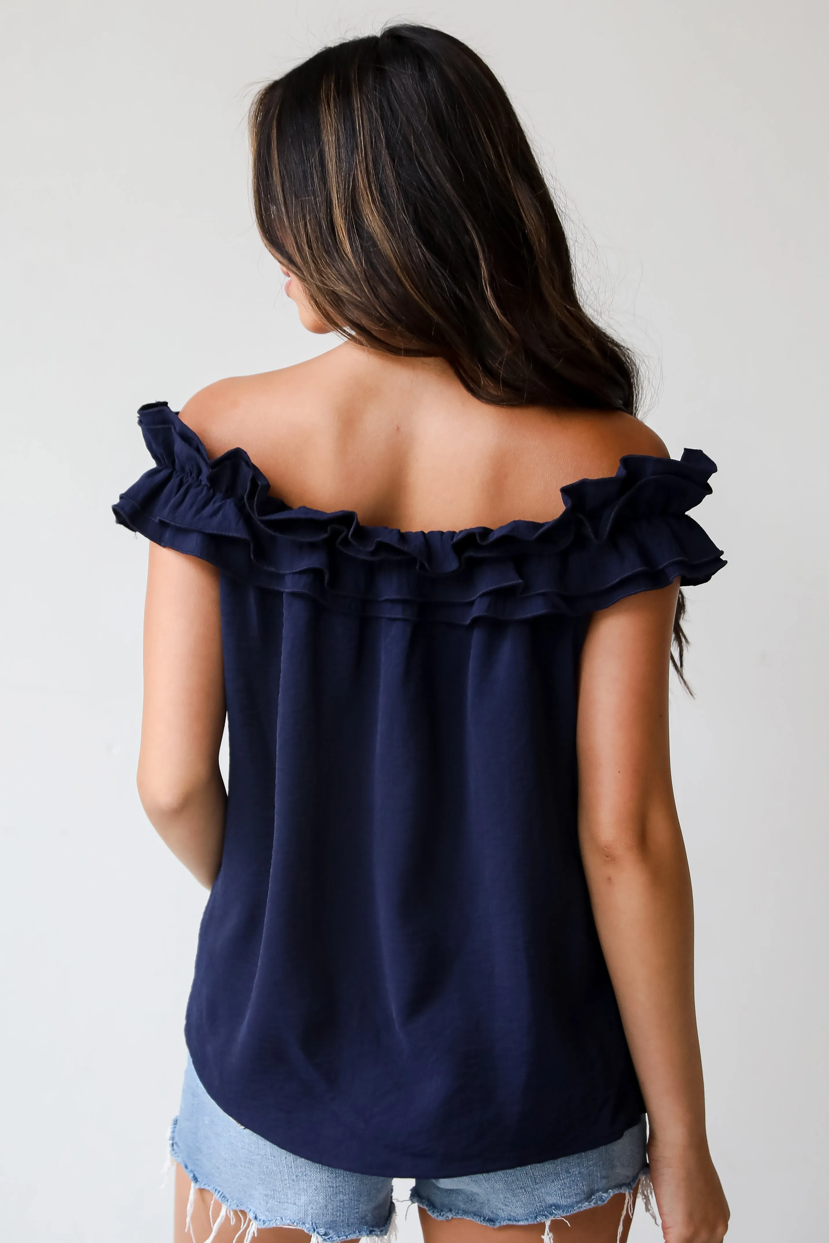 FINAL SALE - Iconic Bliss Ruffle Tank