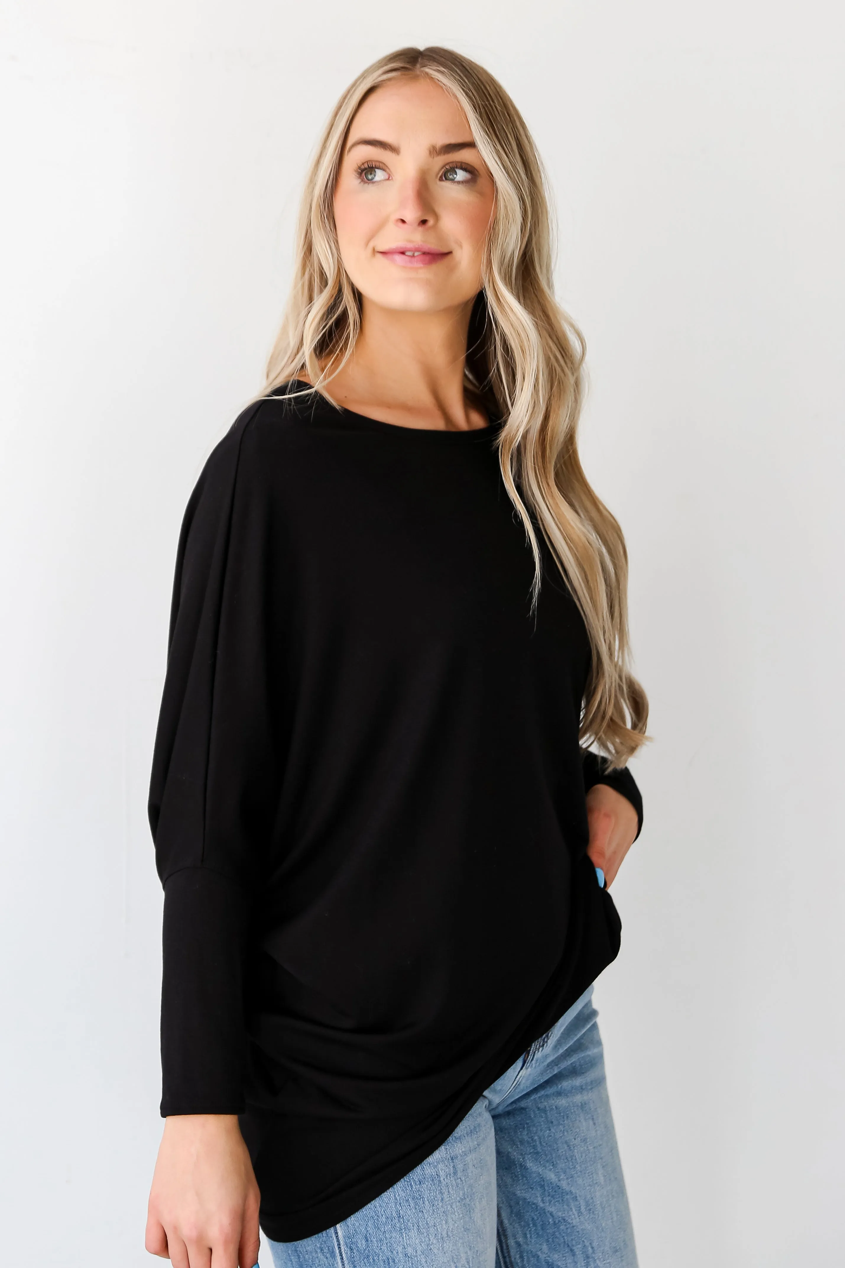 FINAL SALE - Jessica Oversized Top - DU DEAL