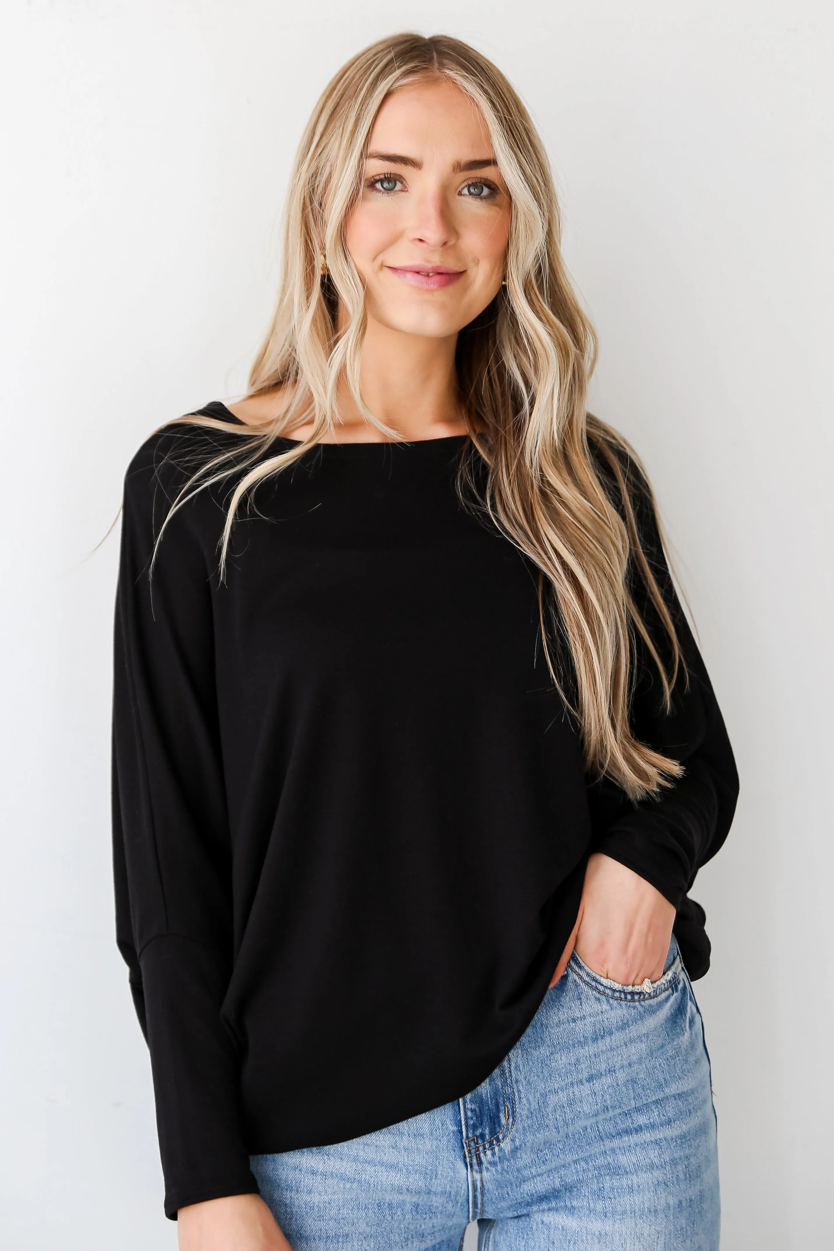 FINAL SALE - Jessica Oversized Top - DU DEAL