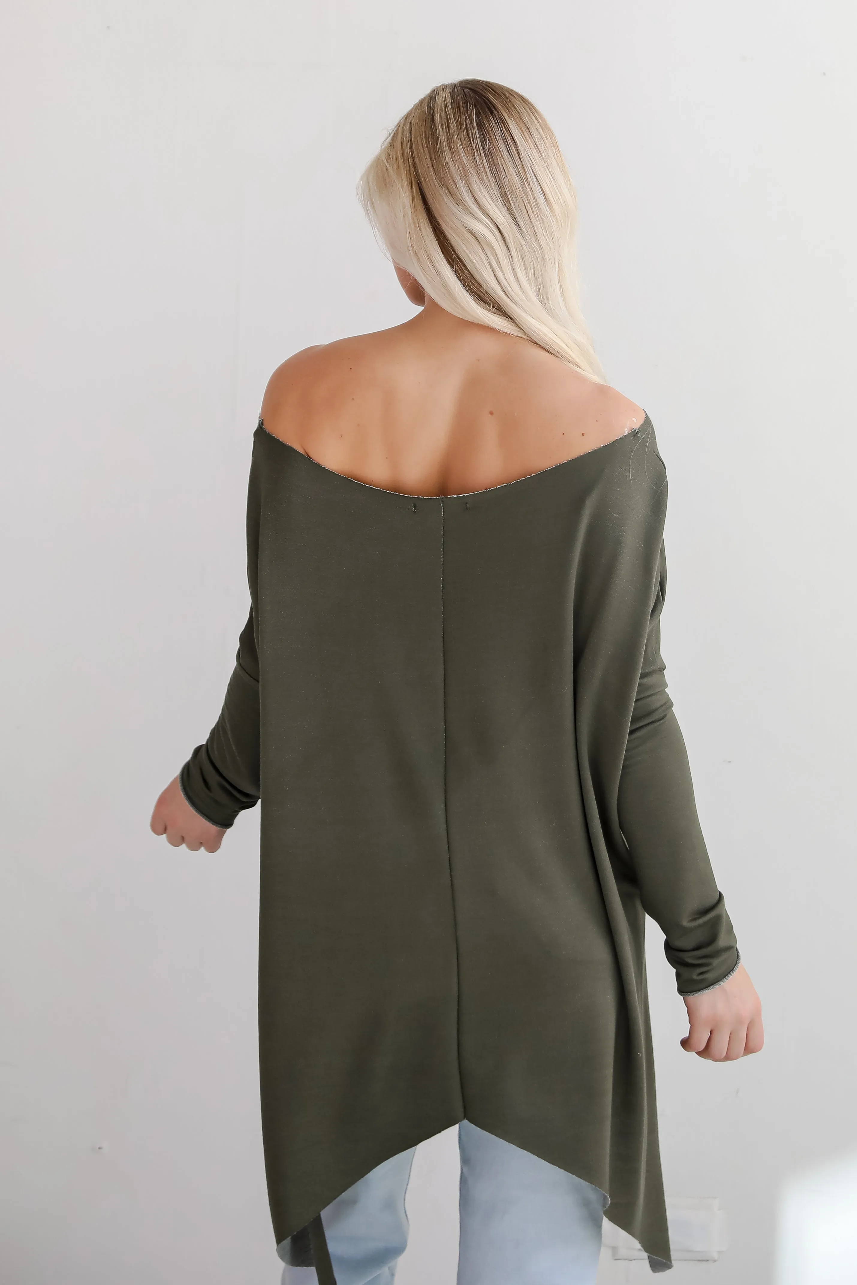 FINAL SALE - Juliette Oversized Top - DU DEAL