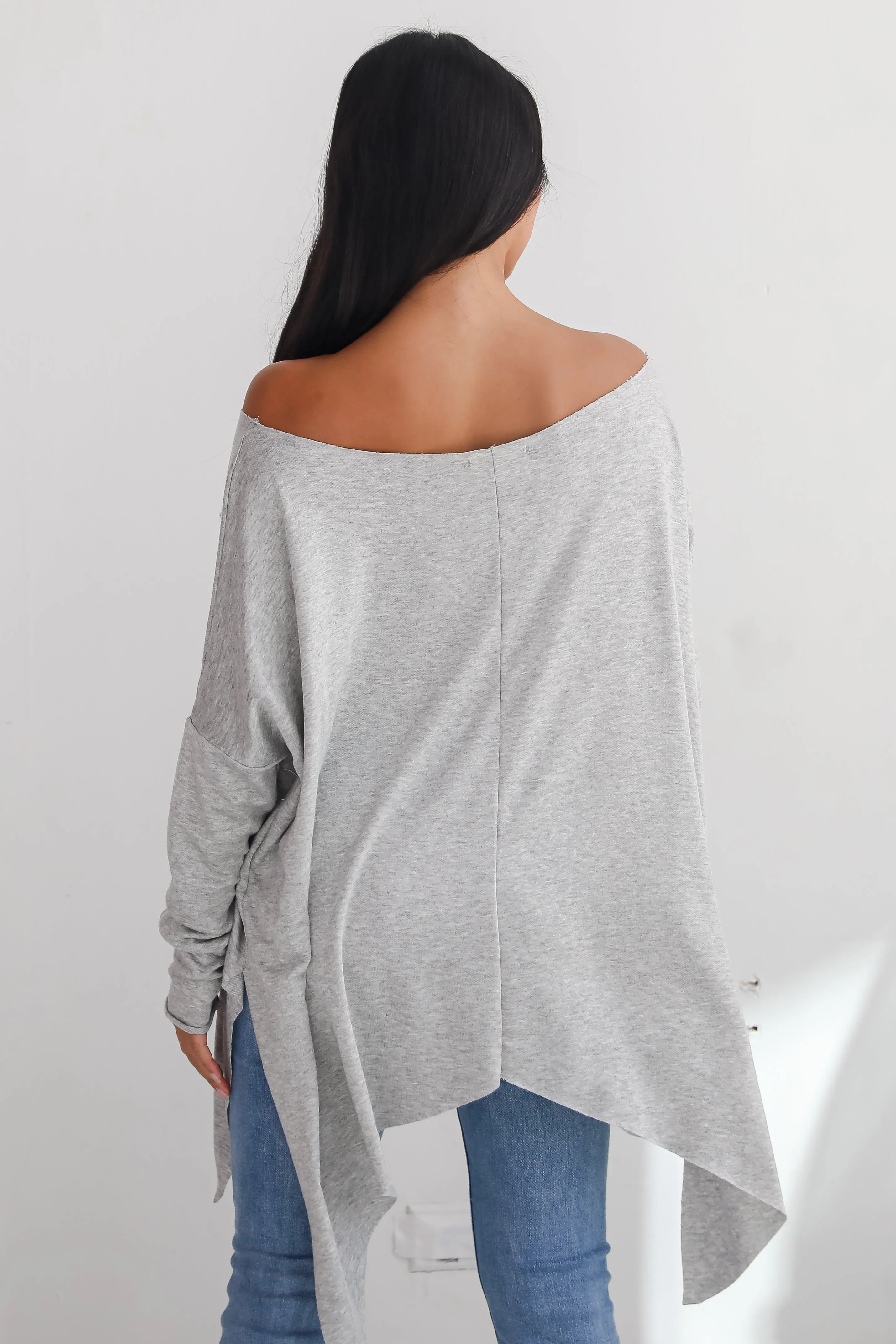 FINAL SALE - Juliette Oversized Top - DU DEAL