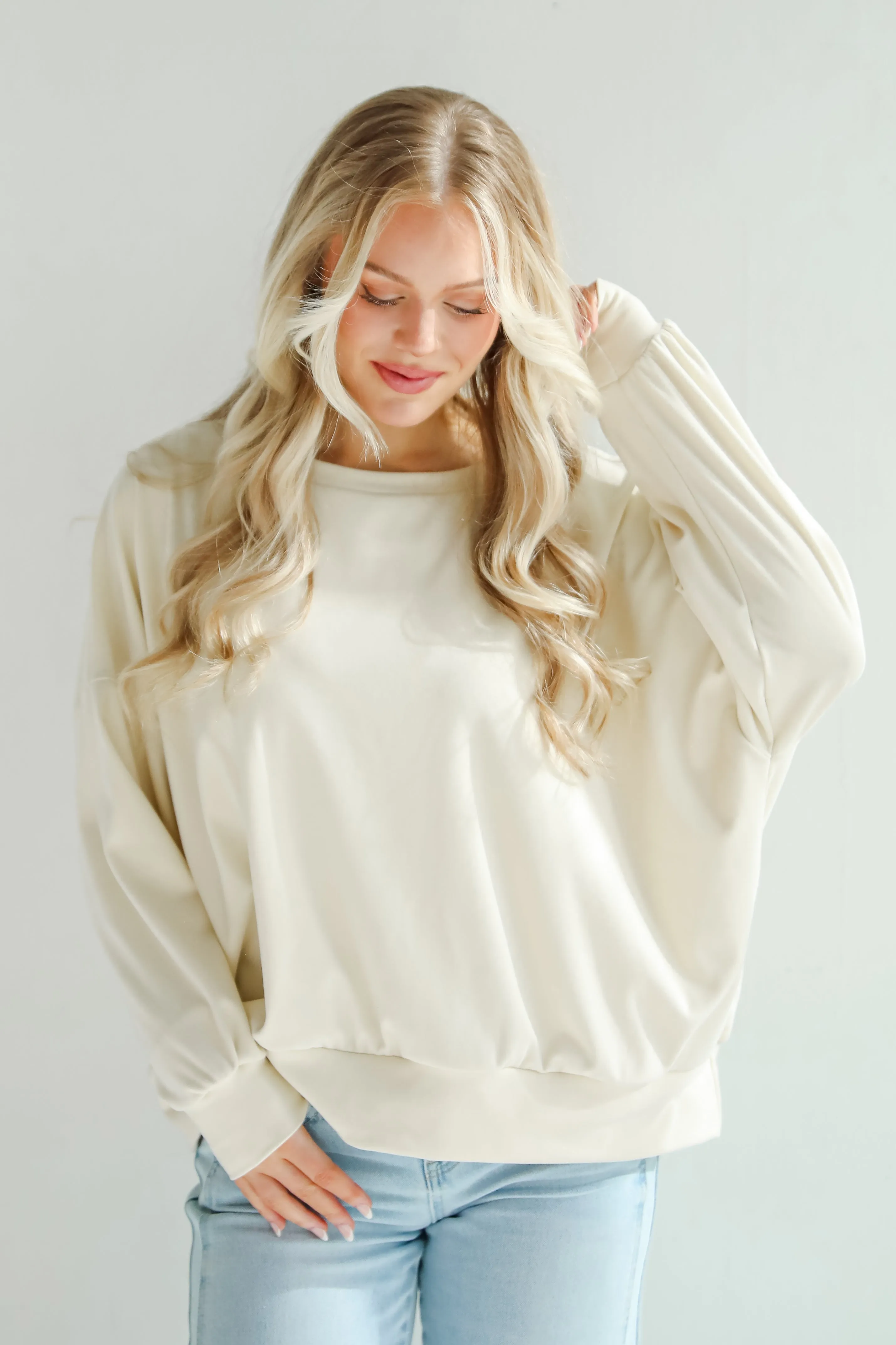 FINAL SALE - Leisure Essential Oversized Pullover