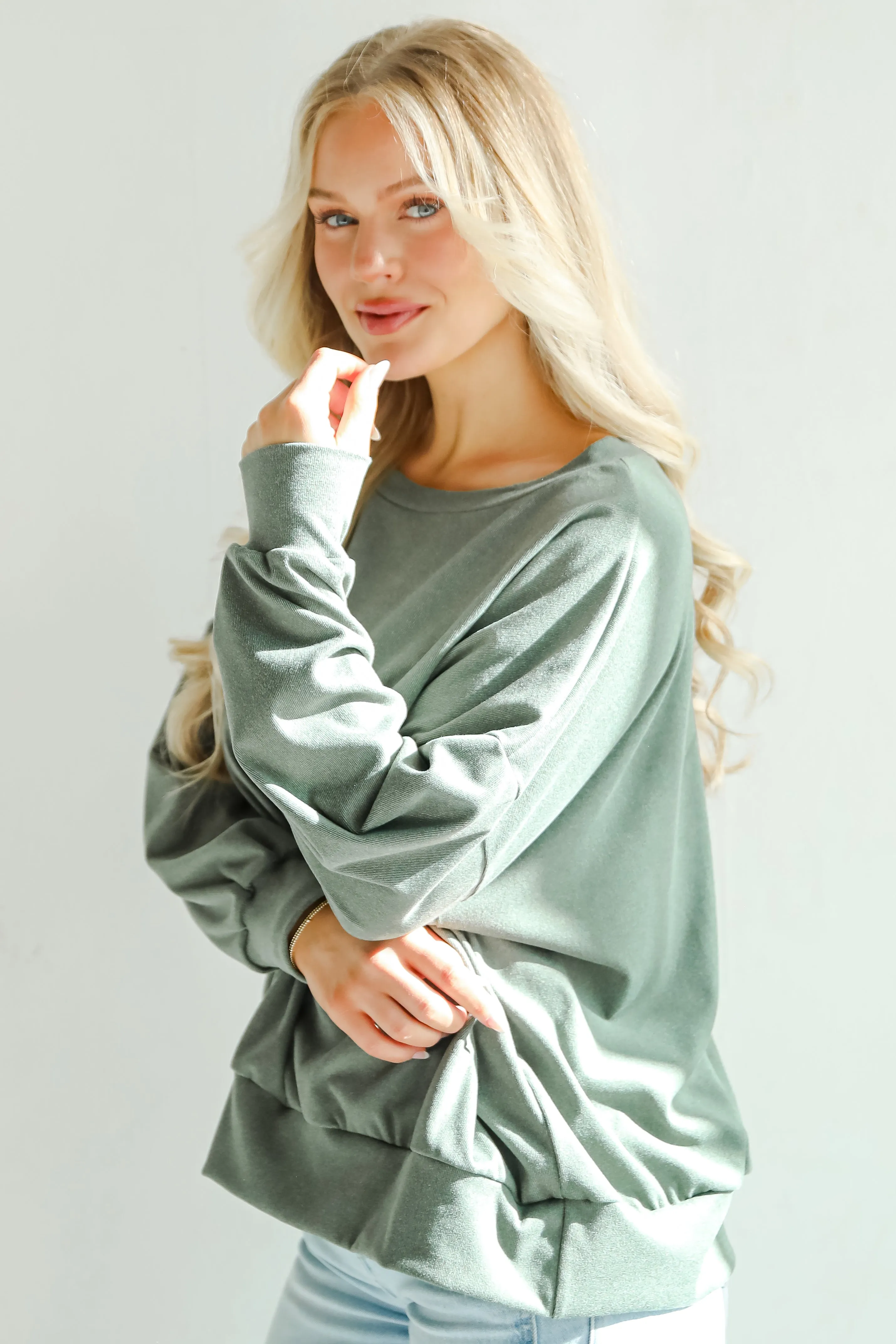FINAL SALE - Leisure Essential Oversized Pullover