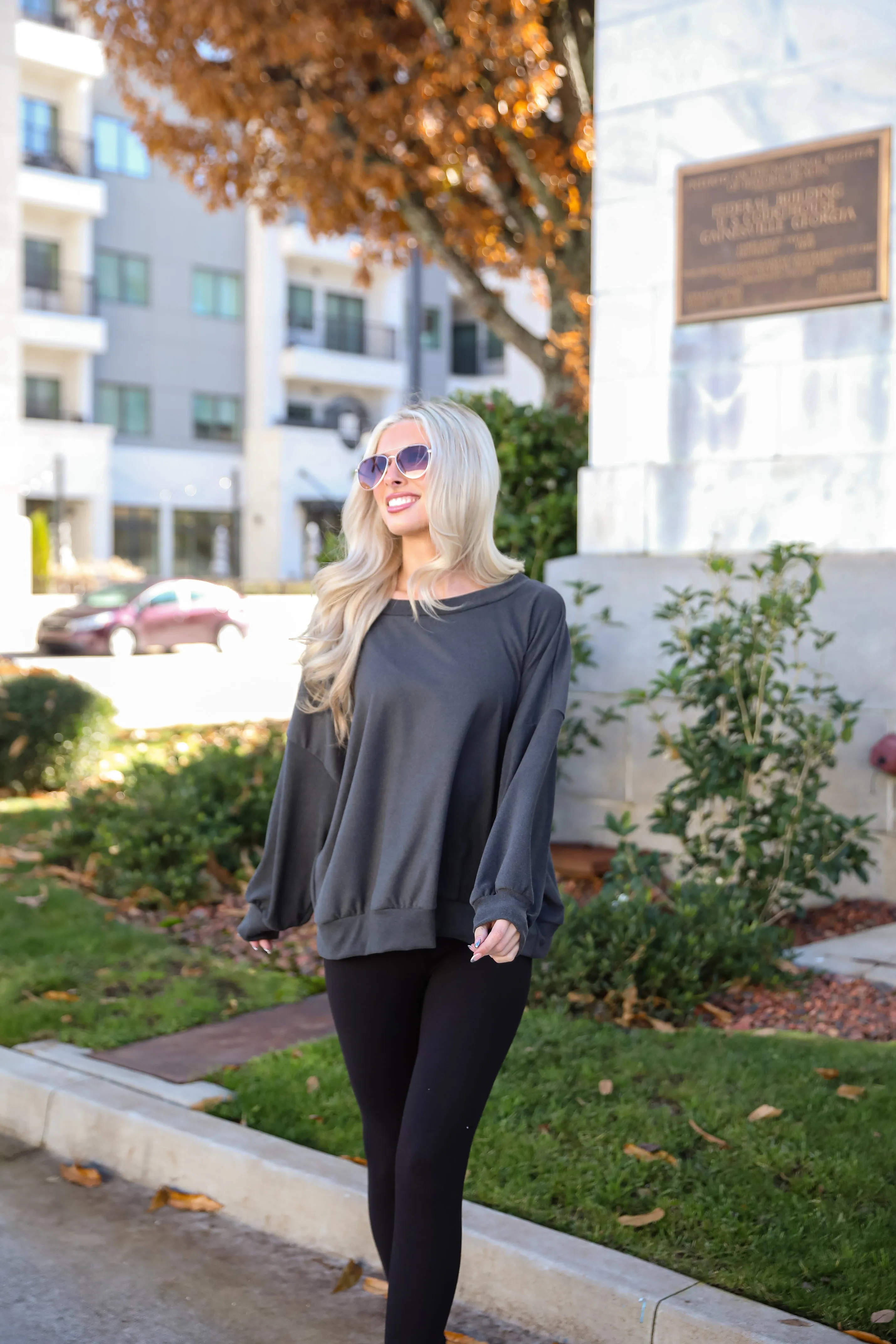 FINAL SALE - Leisure Essential Oversized Pullover