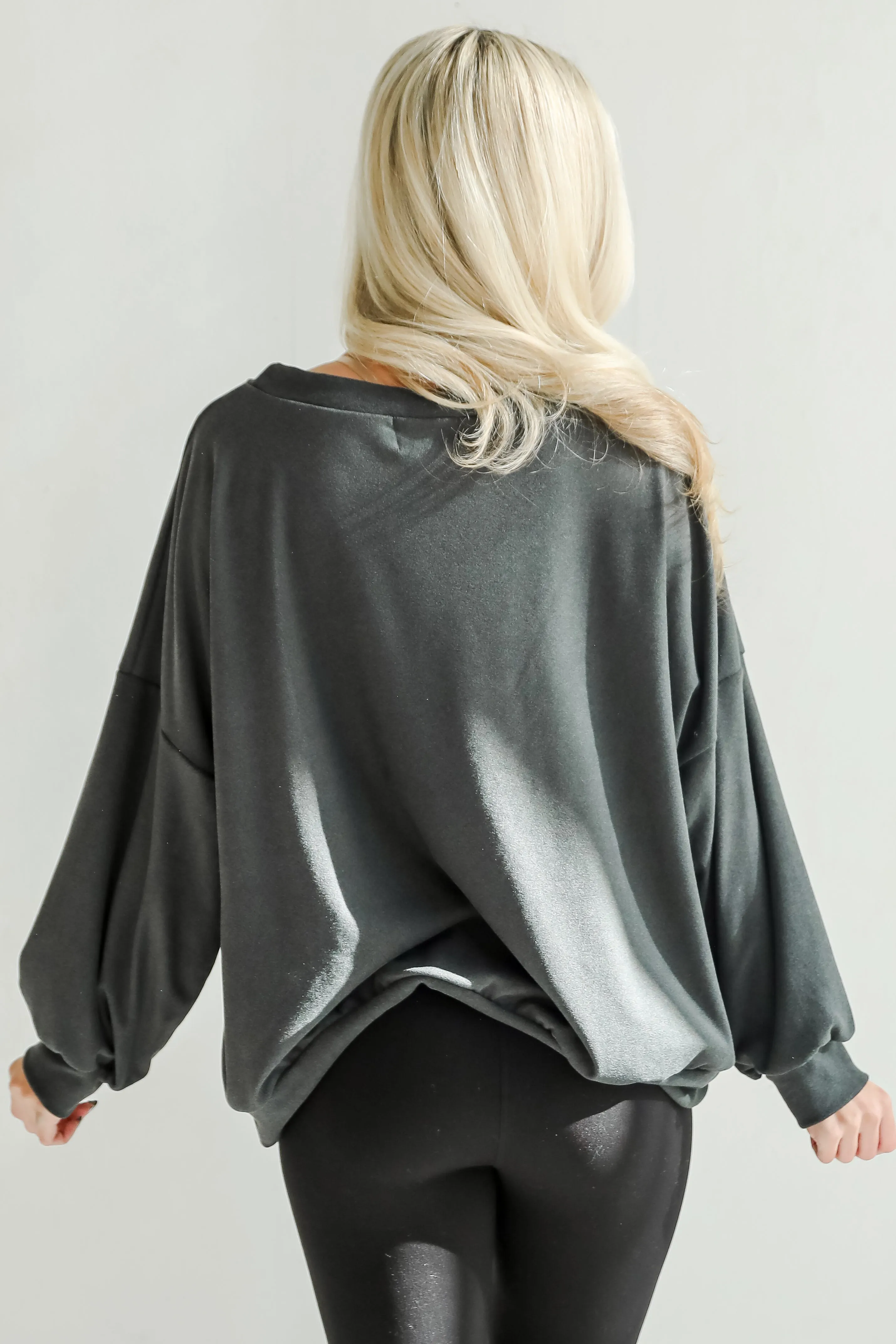 FINAL SALE - Leisure Essential Oversized Pullover