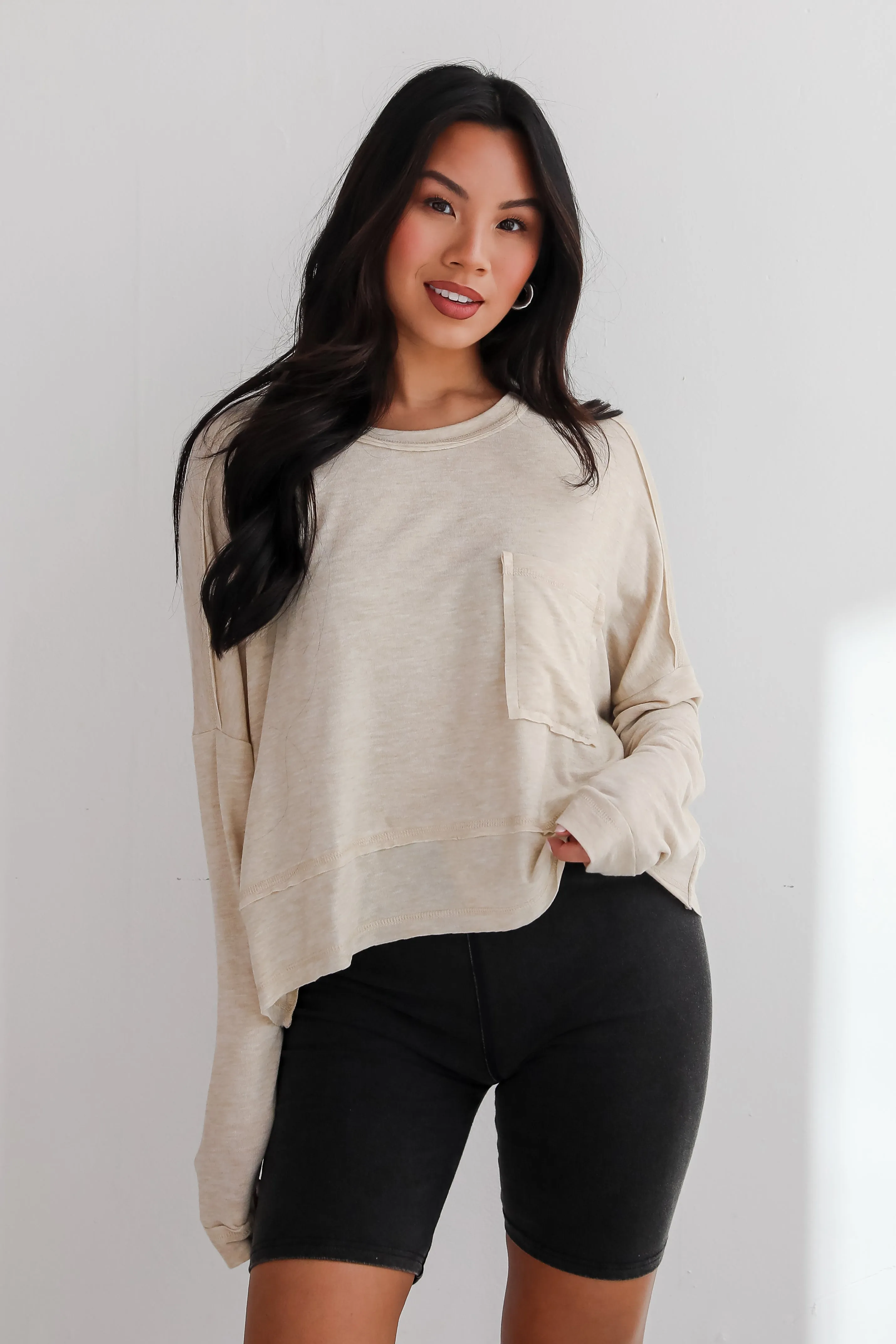 FINAL SALE - Macy Pocket Top - DU DEAL
