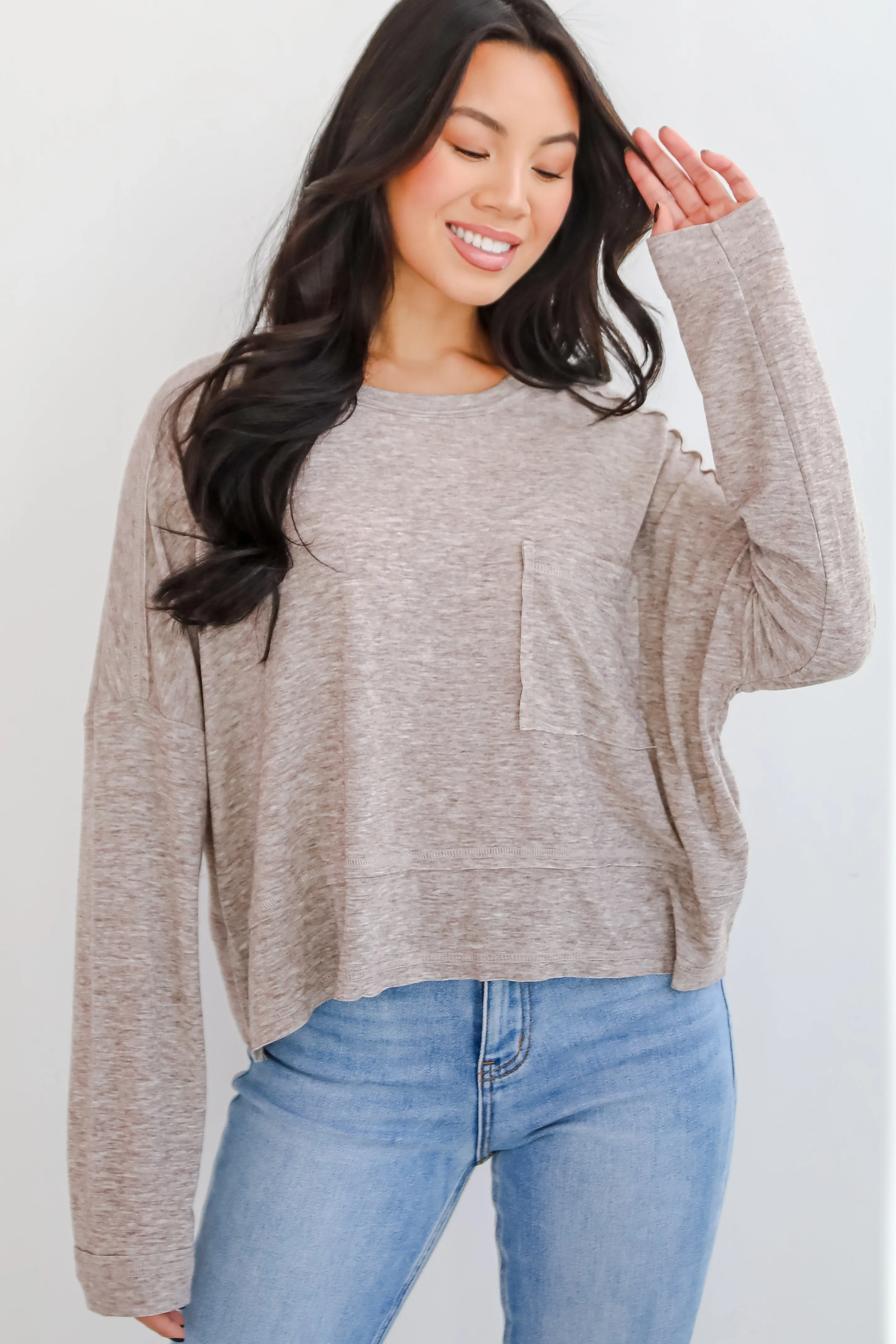 FINAL SALE - Macy Pocket Top - DU DEAL