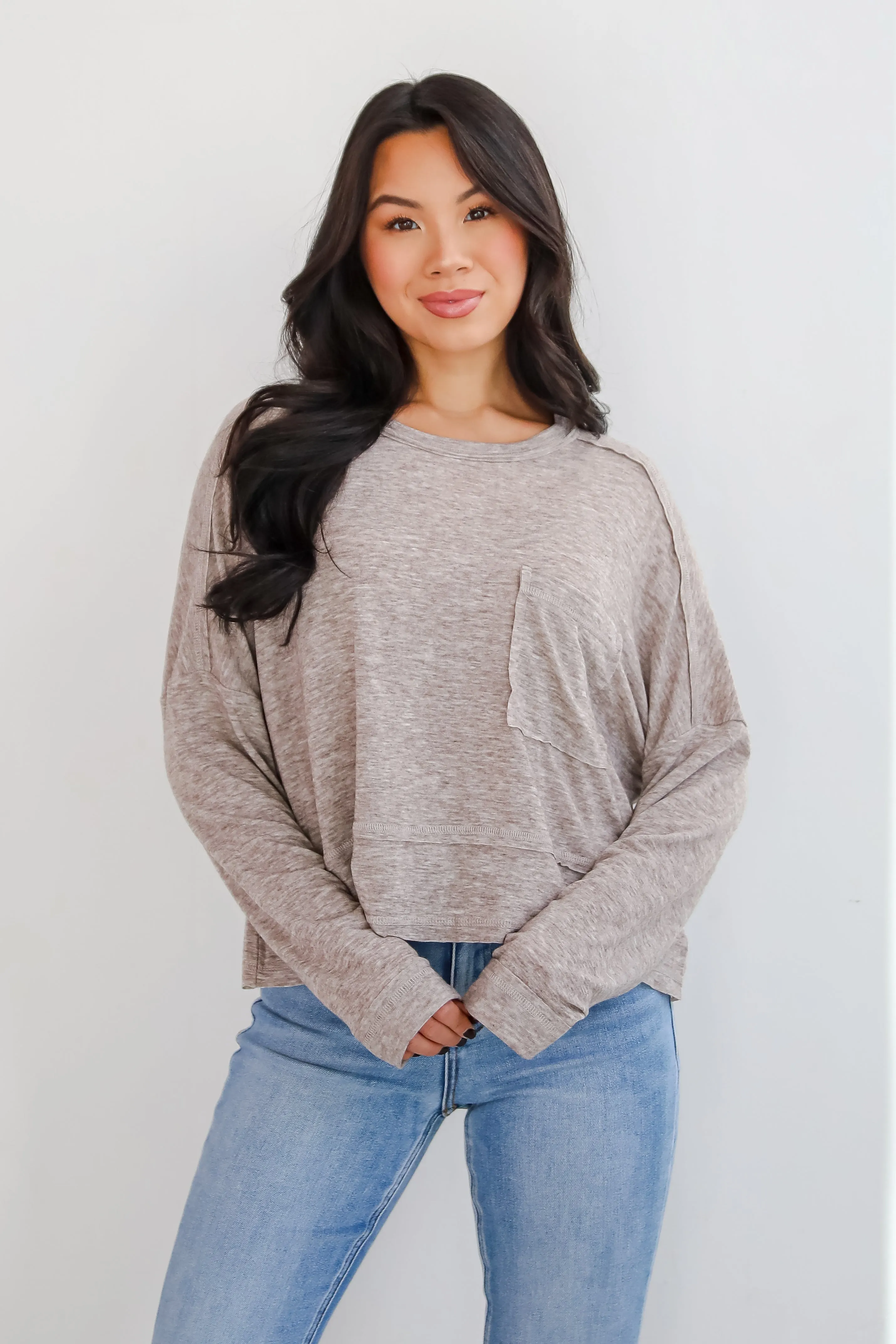 FINAL SALE - Macy Pocket Top - DU DEAL