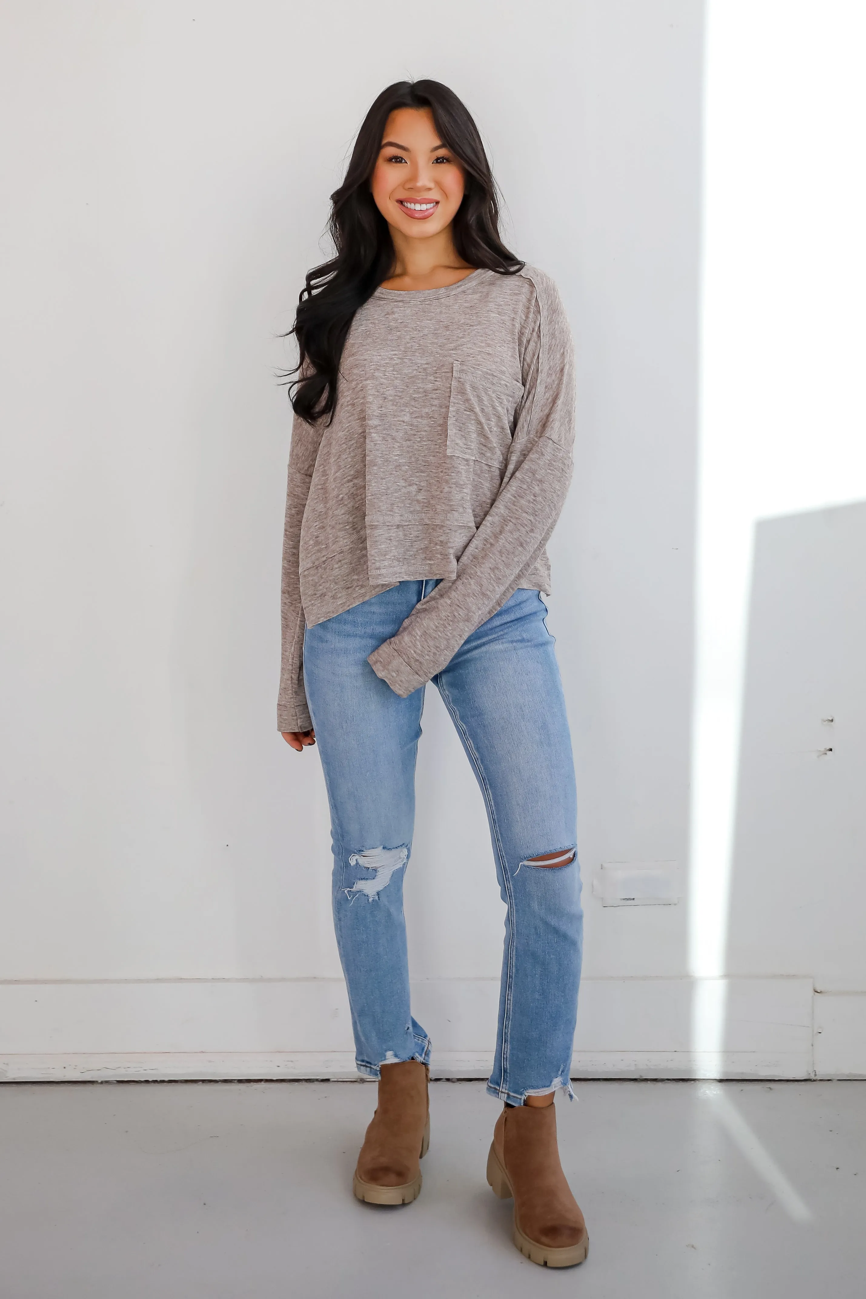 FINAL SALE - Macy Pocket Top - DU DEAL