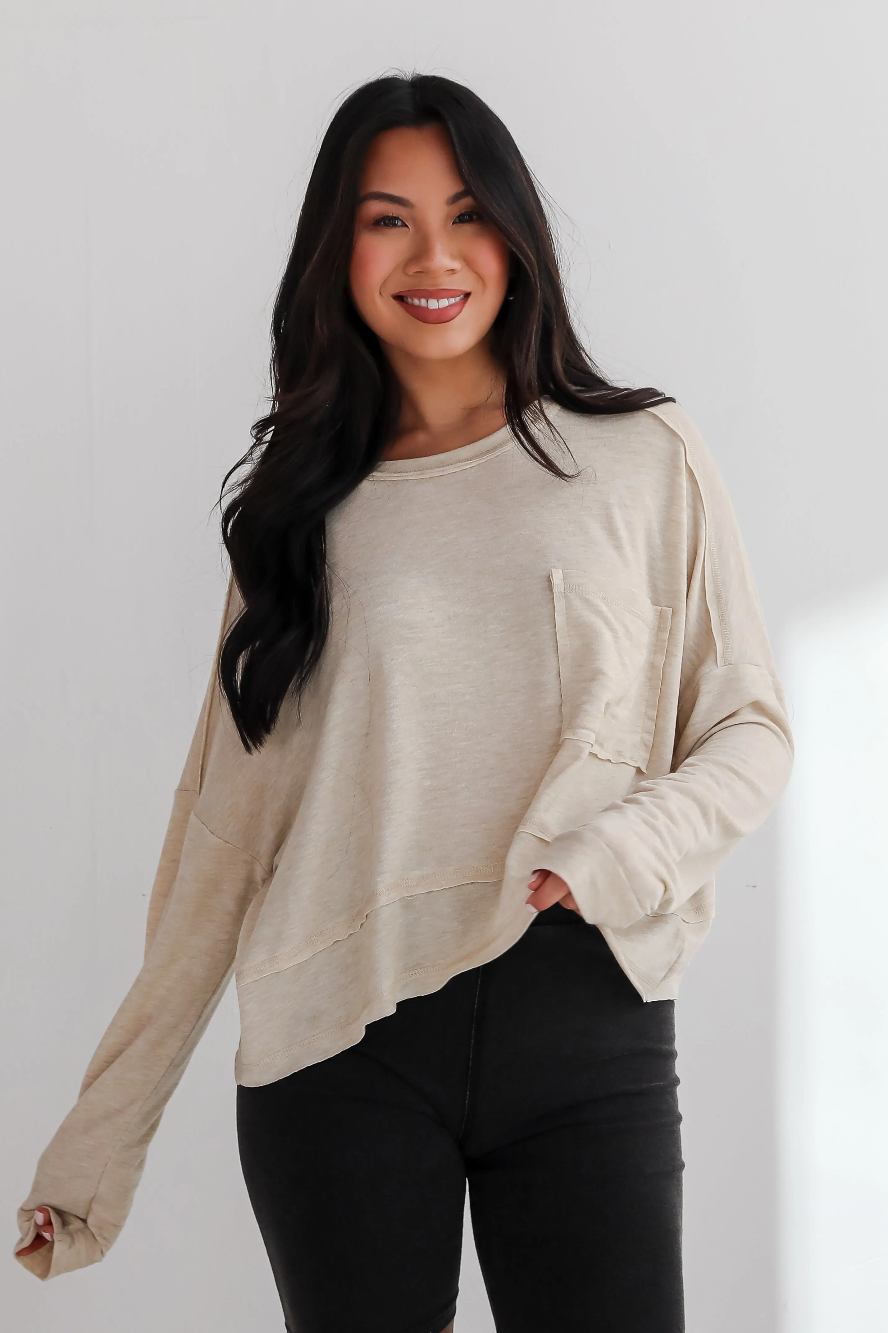 FINAL SALE - Macy Pocket Top - DU DEAL