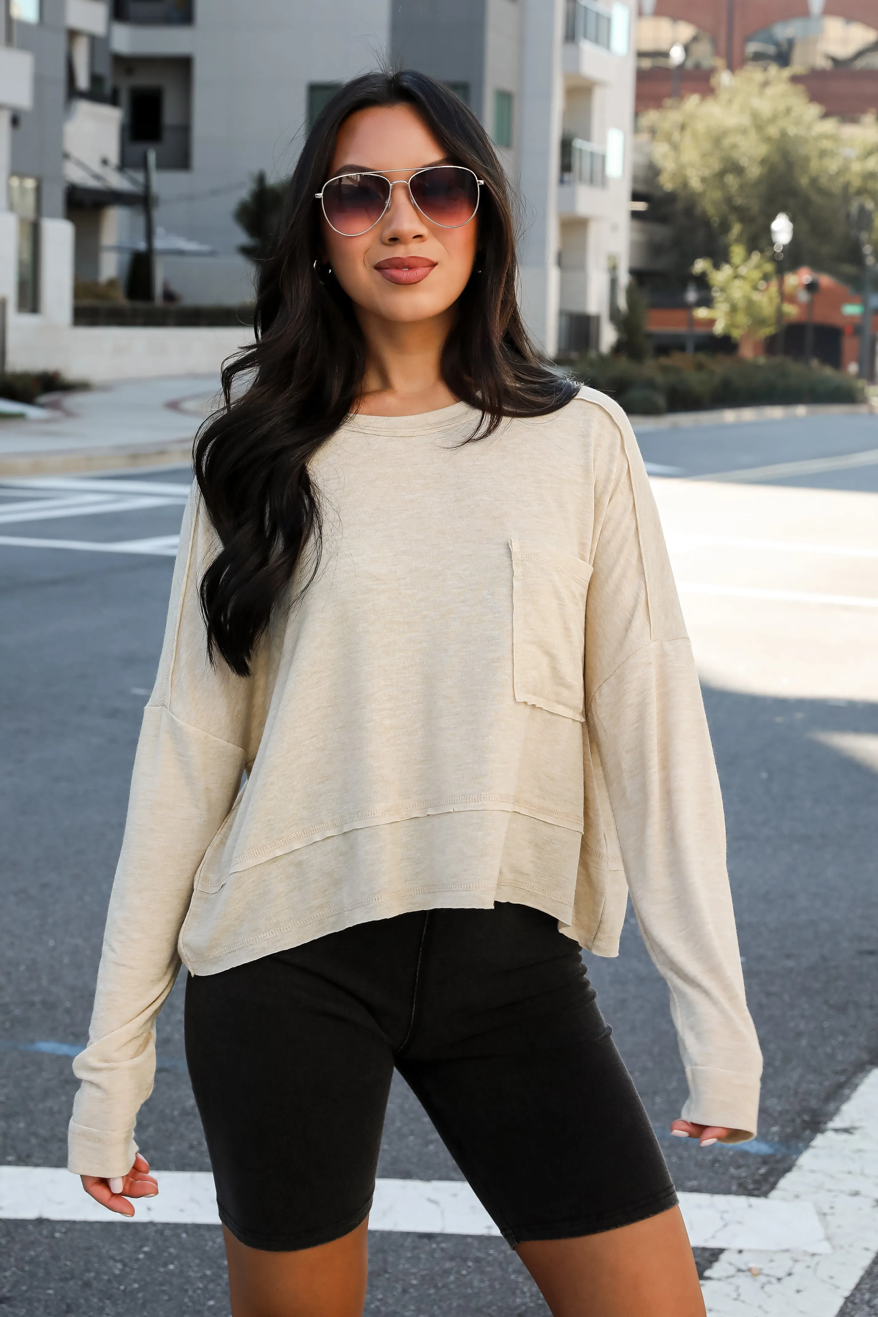 FINAL SALE - Macy Pocket Top - DU DEAL