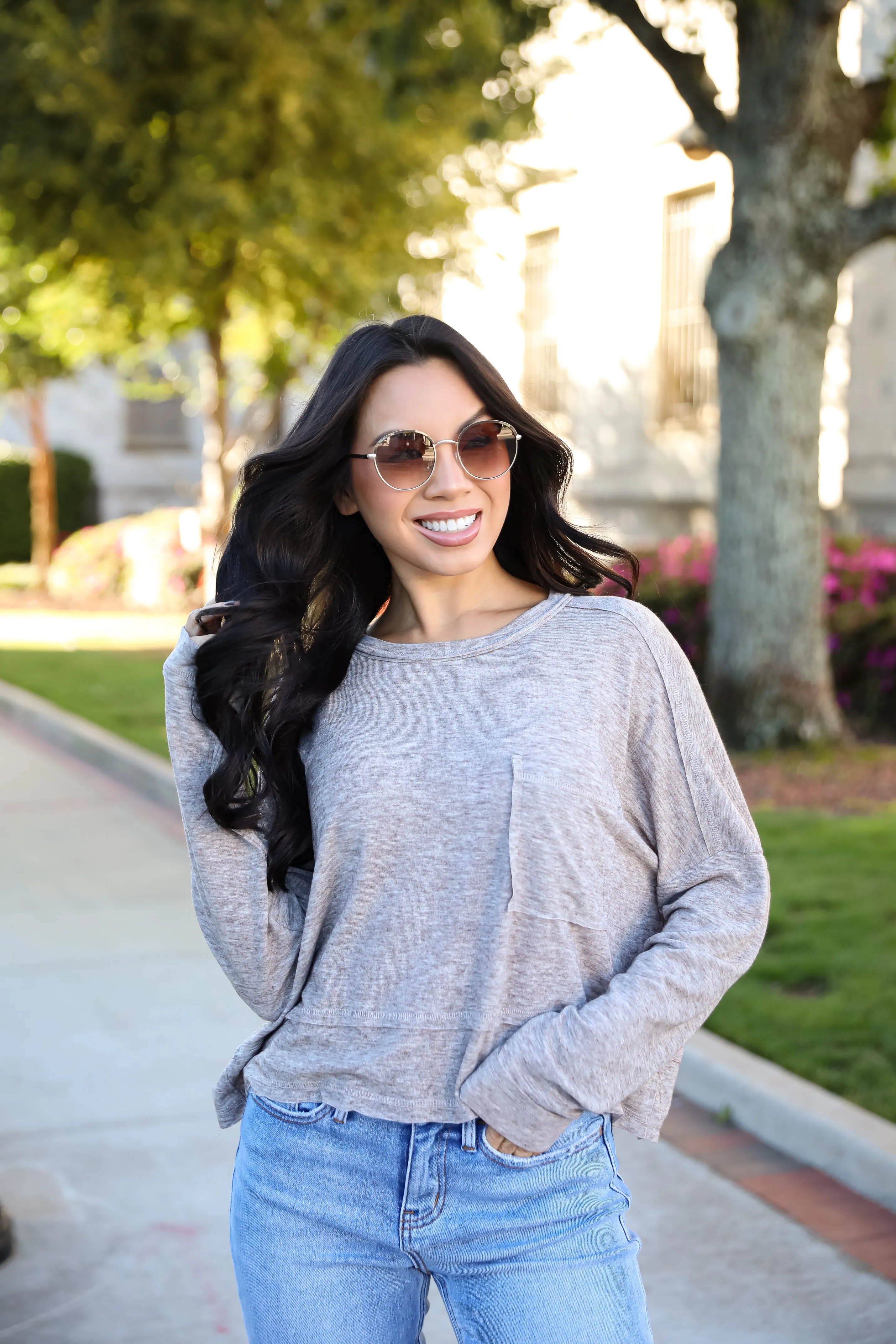 FINAL SALE - Macy Pocket Top - DU DEAL