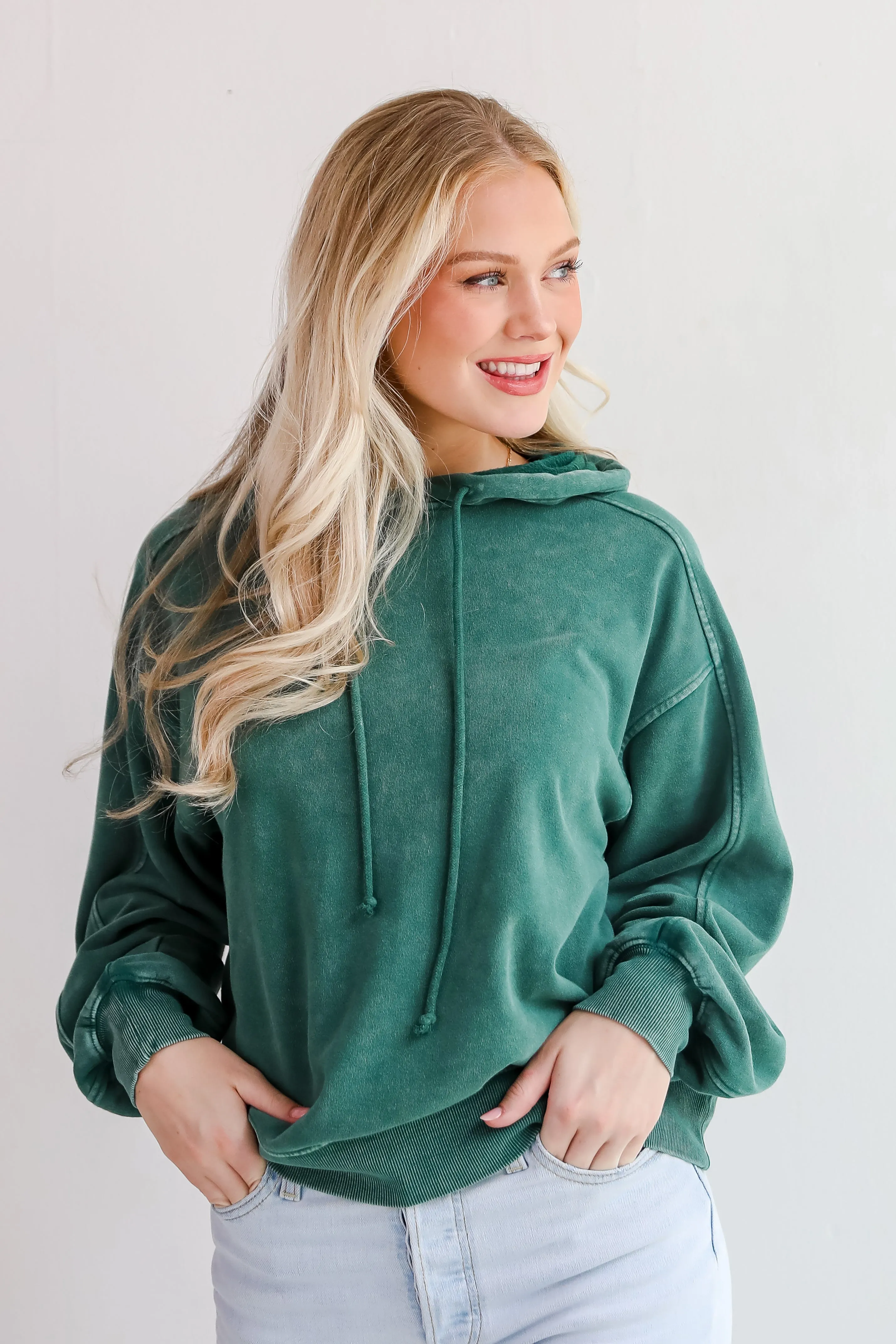 FINAL SALE - Perfect Lazy Day Hoodie - DU DEAL