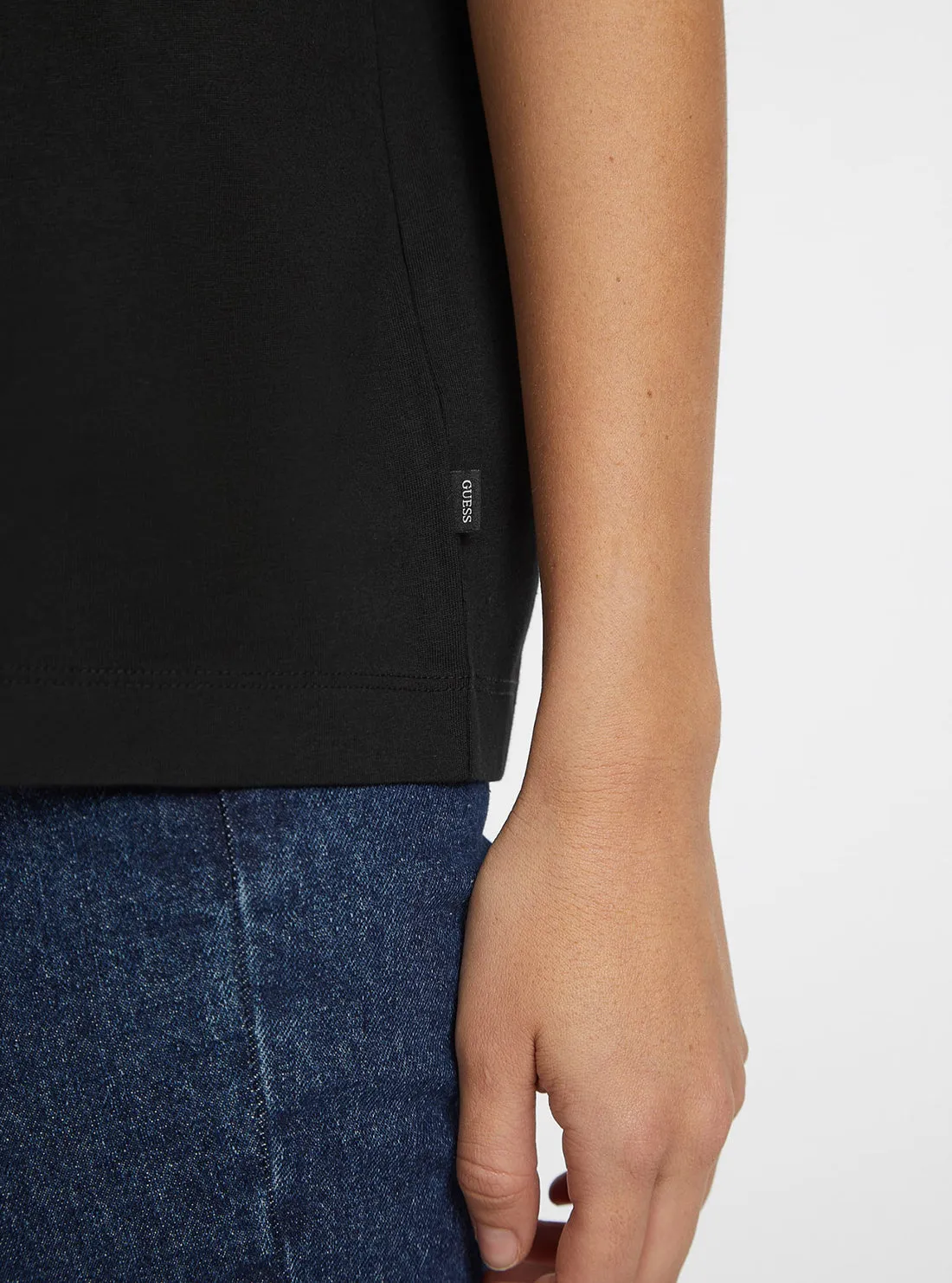 Guess Jeans Black Short Sleeve T-Shirt