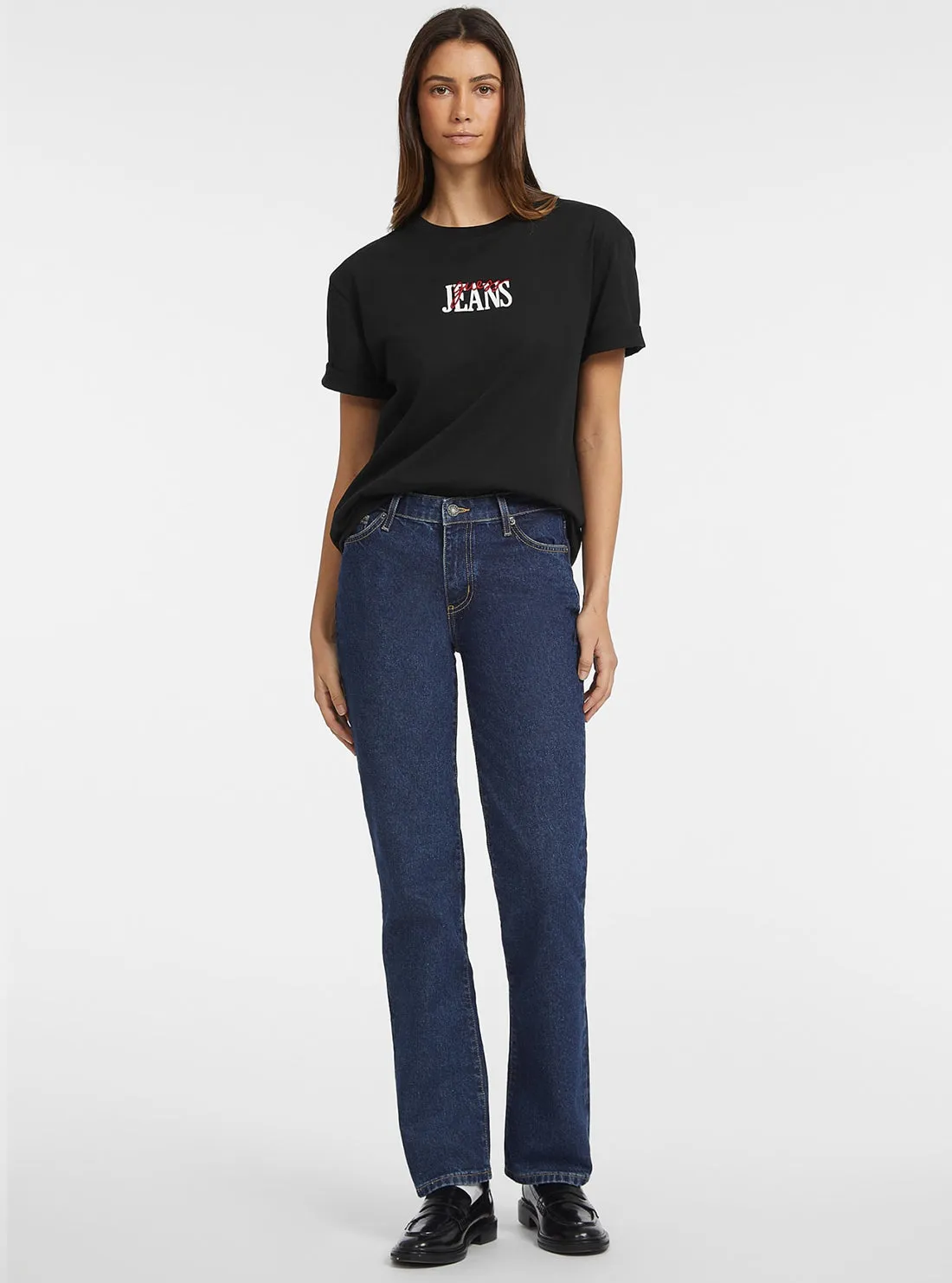 Guess Jeans Black Short Sleeve T-Shirt