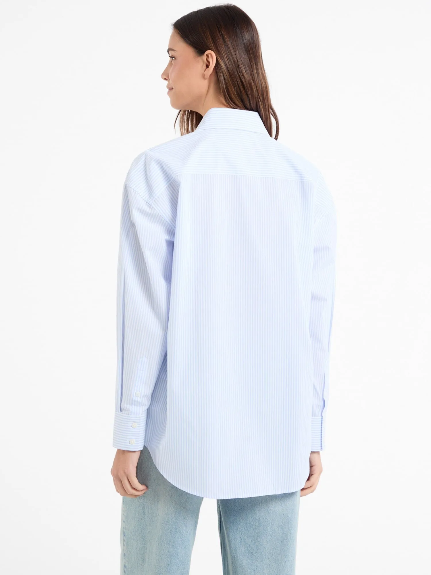 Guess Jeans Blue Oversized Shirt