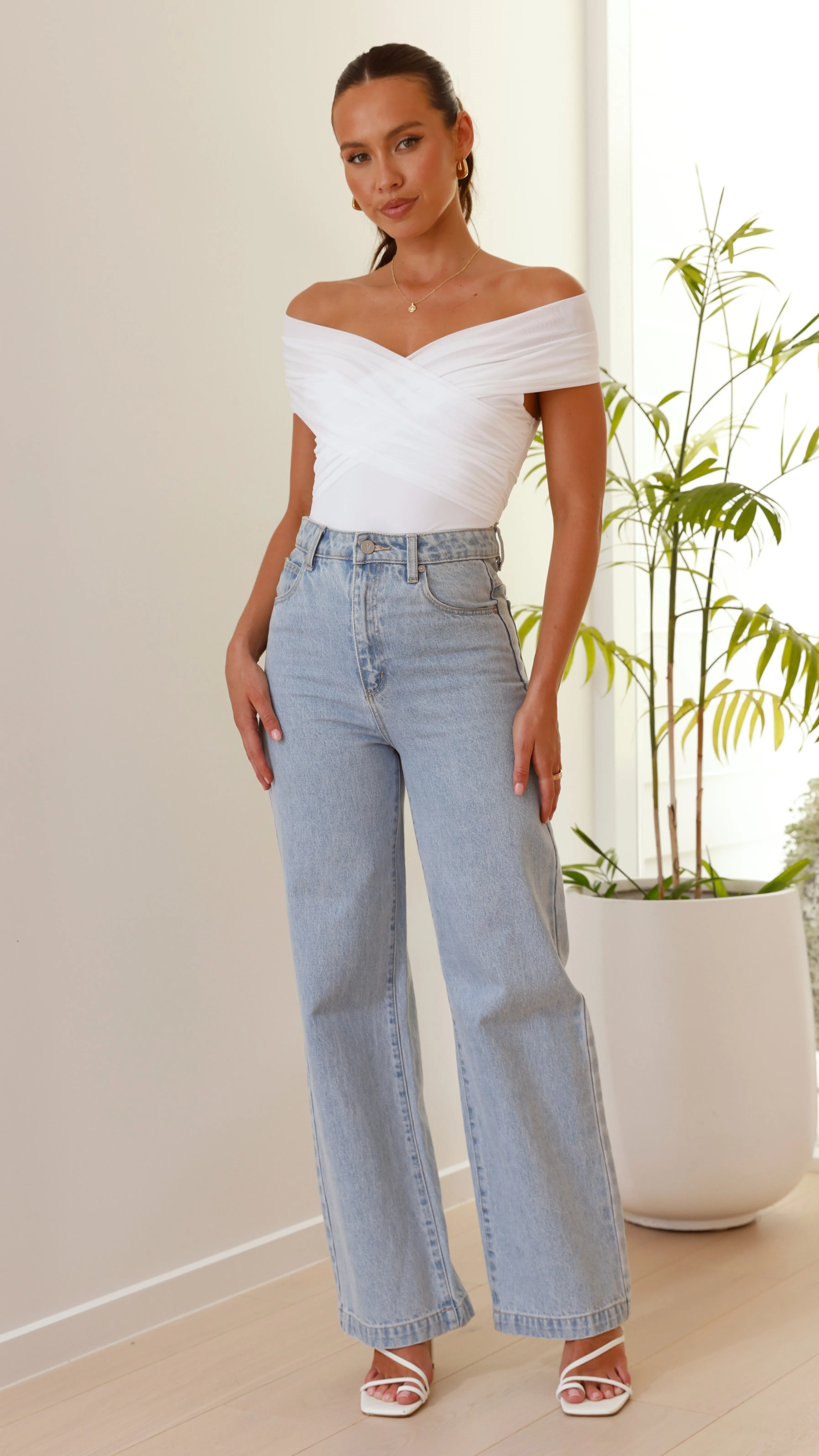 Haiku Bodysuit - White