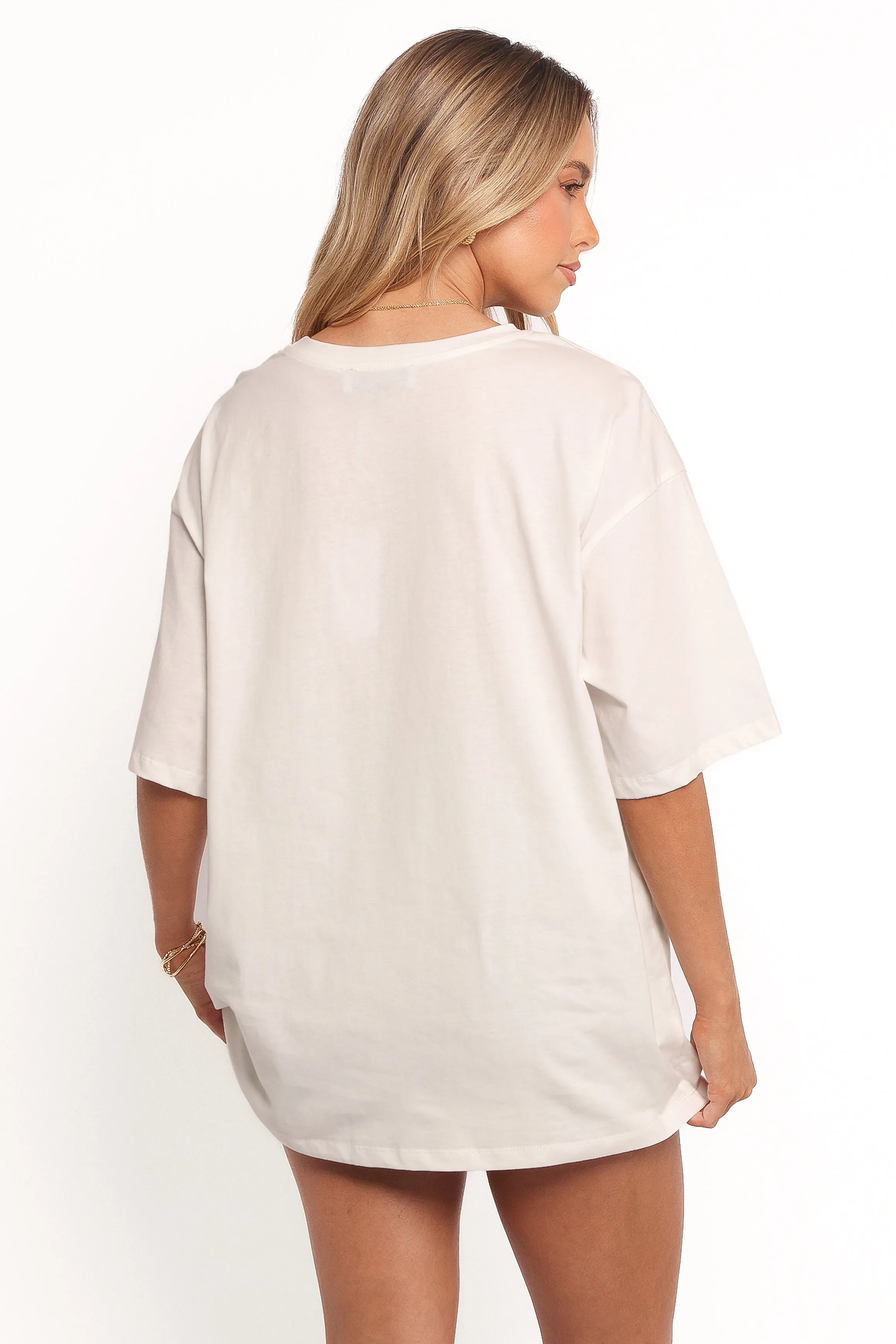 Happy Hour Tee - White