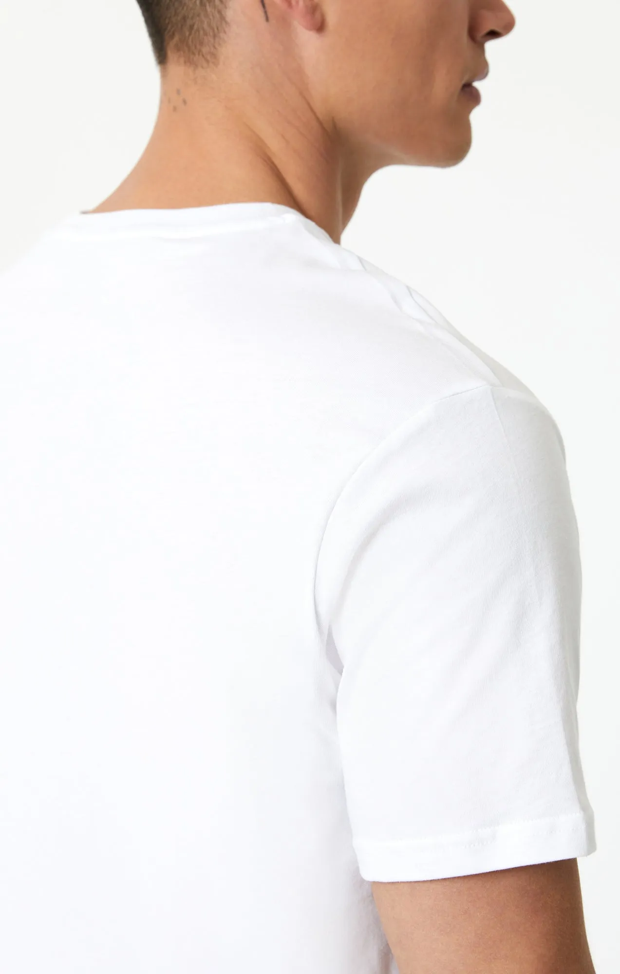 MAVI LOGO T-SHIRT IN WHITE