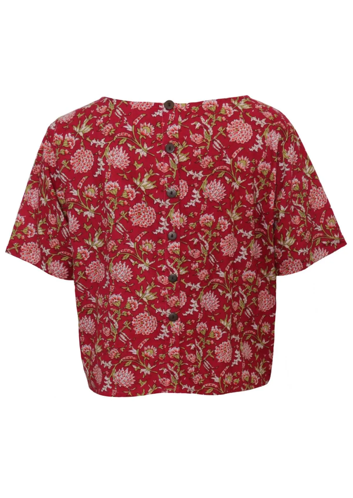 Neesha Top Cranberry