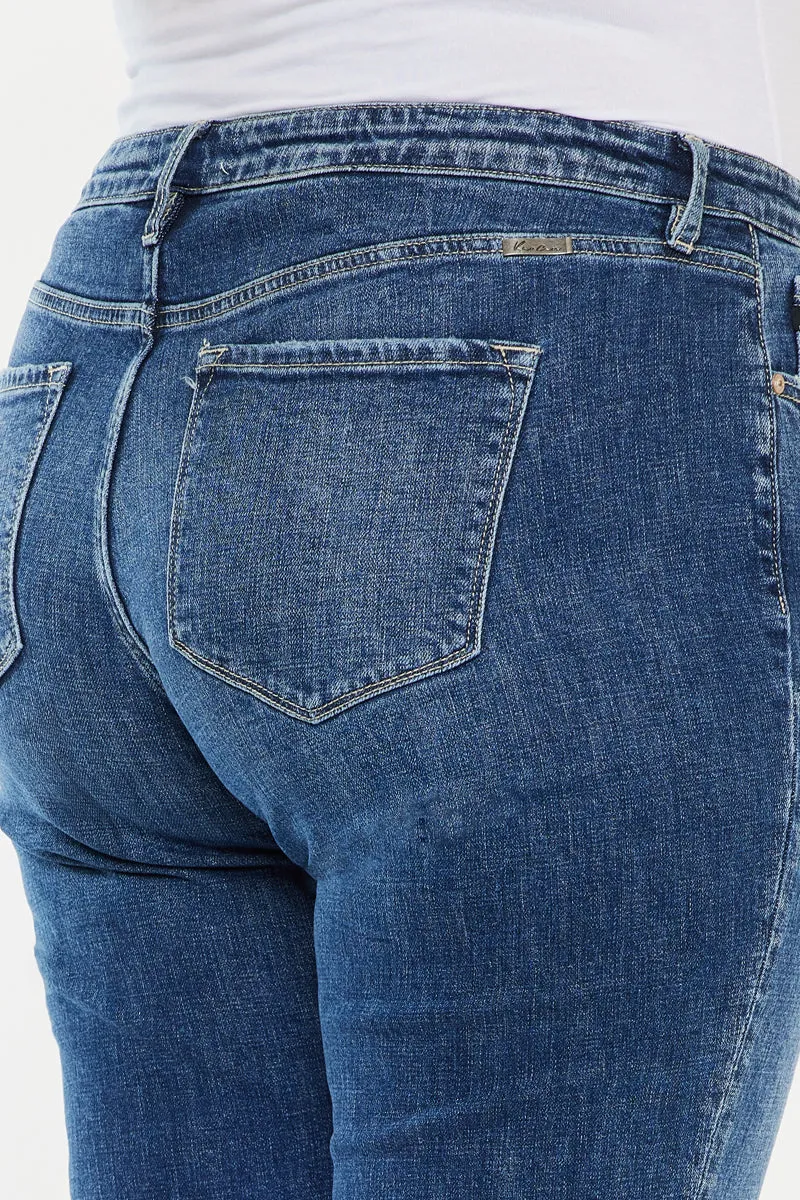 Nelly Mid Rise Boyfriend Jeans (Plus Size)